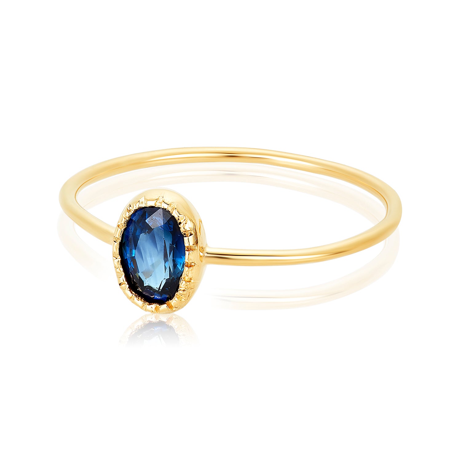 Blue Sapphire Isabella Ring