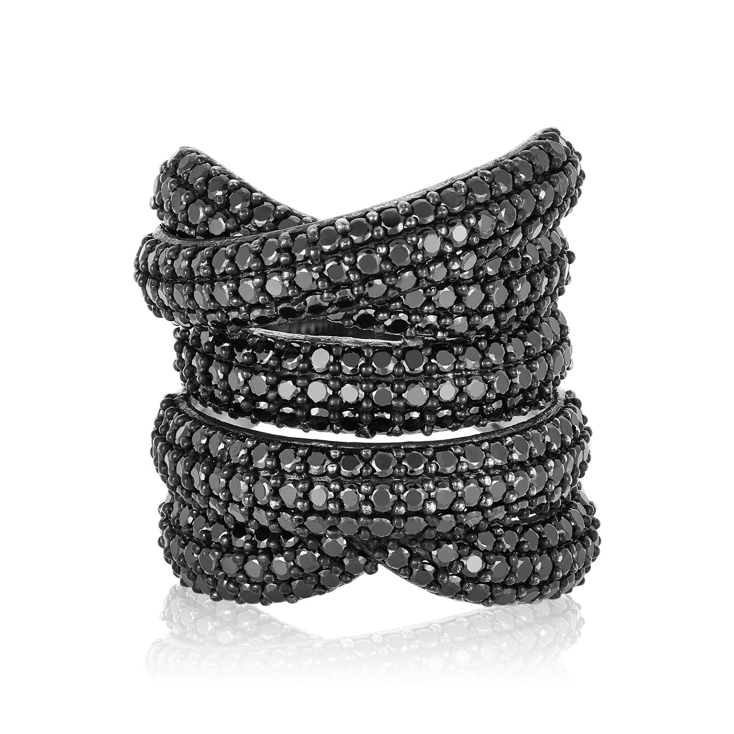 Black Spinel Ring