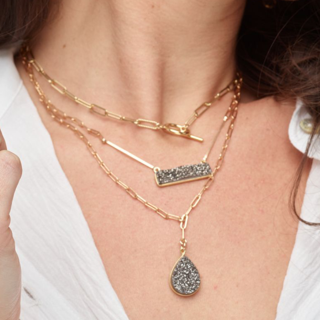 Paperclip Toggle Necklace