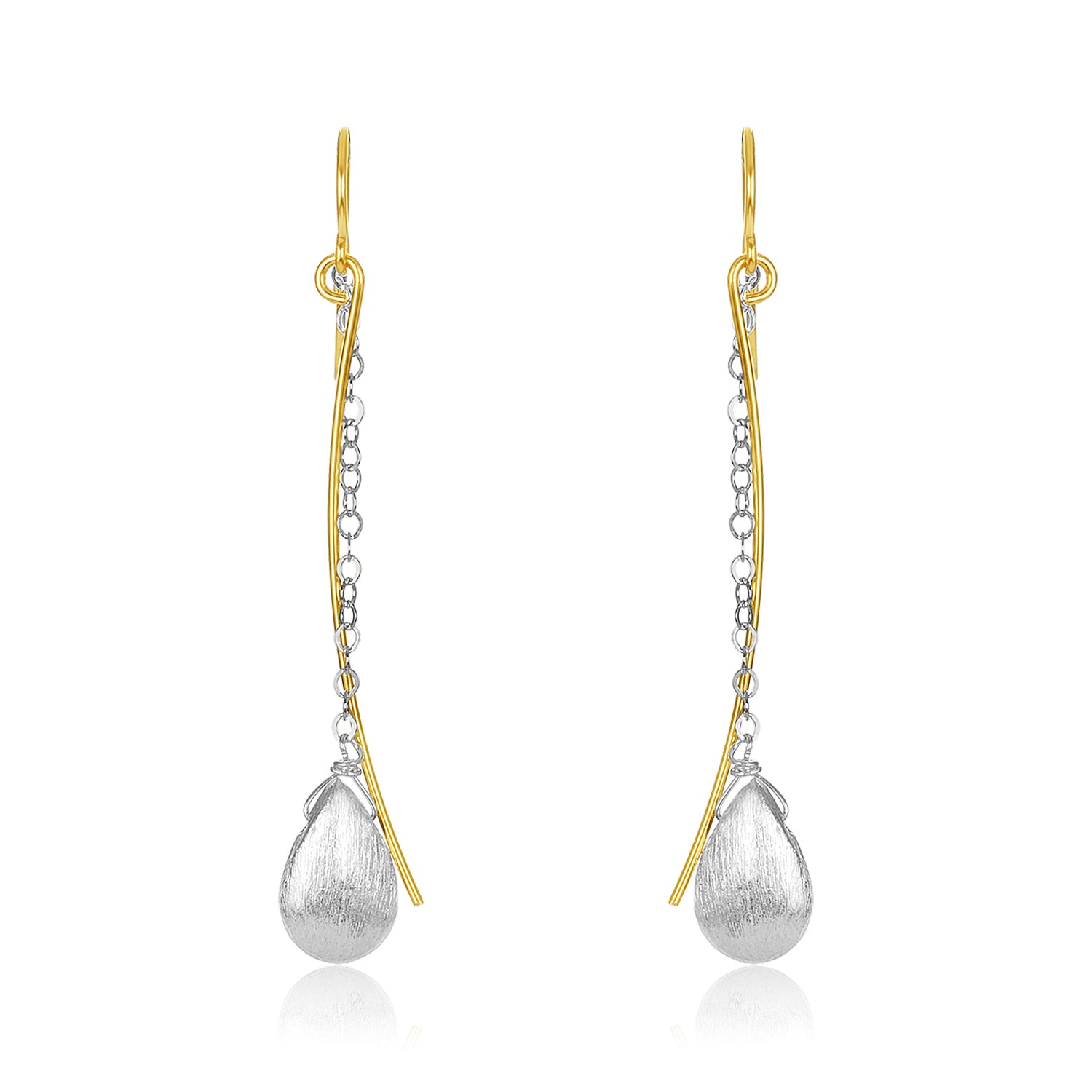 Charm School Brushed Bead Earrings