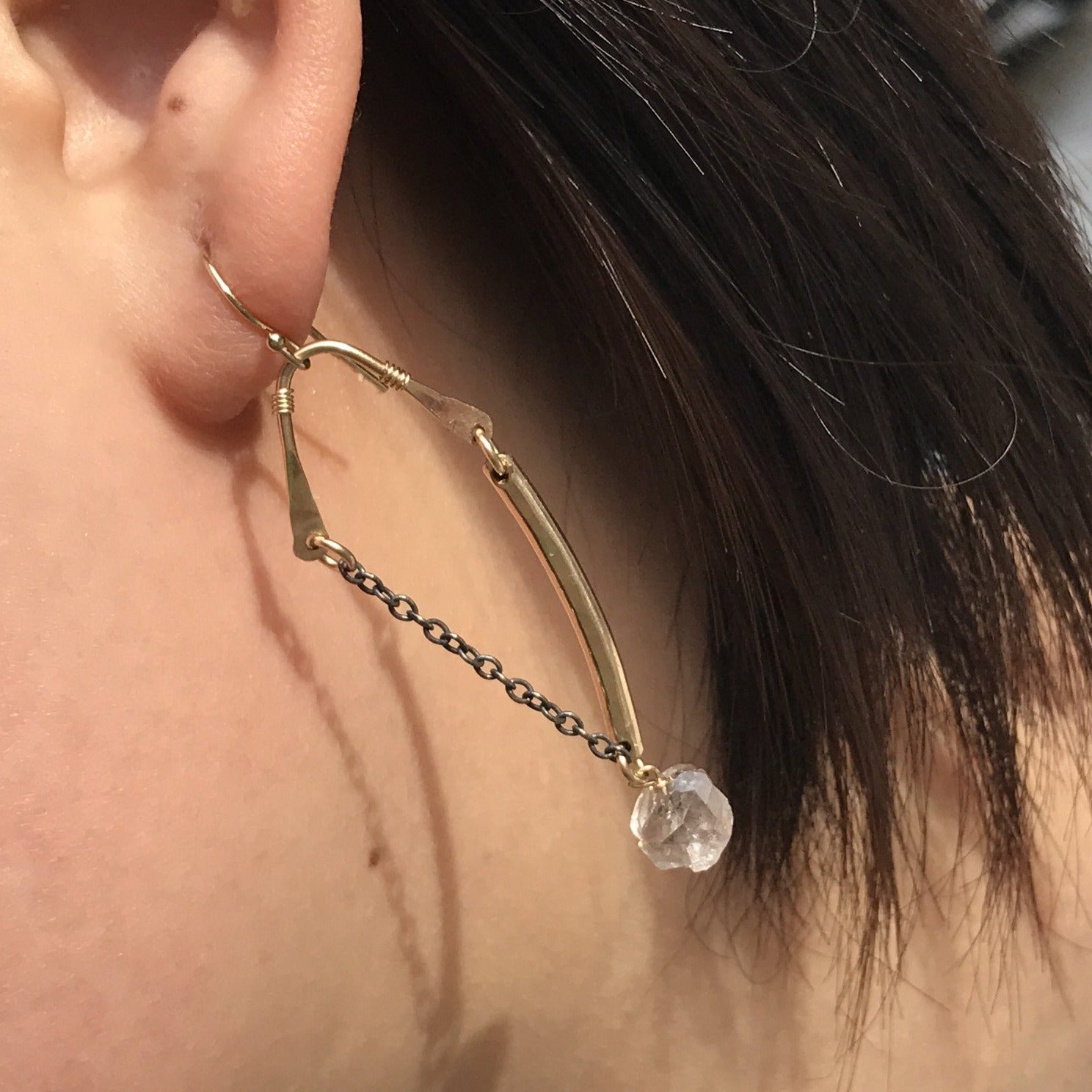 Herkimer Diamond Earrings