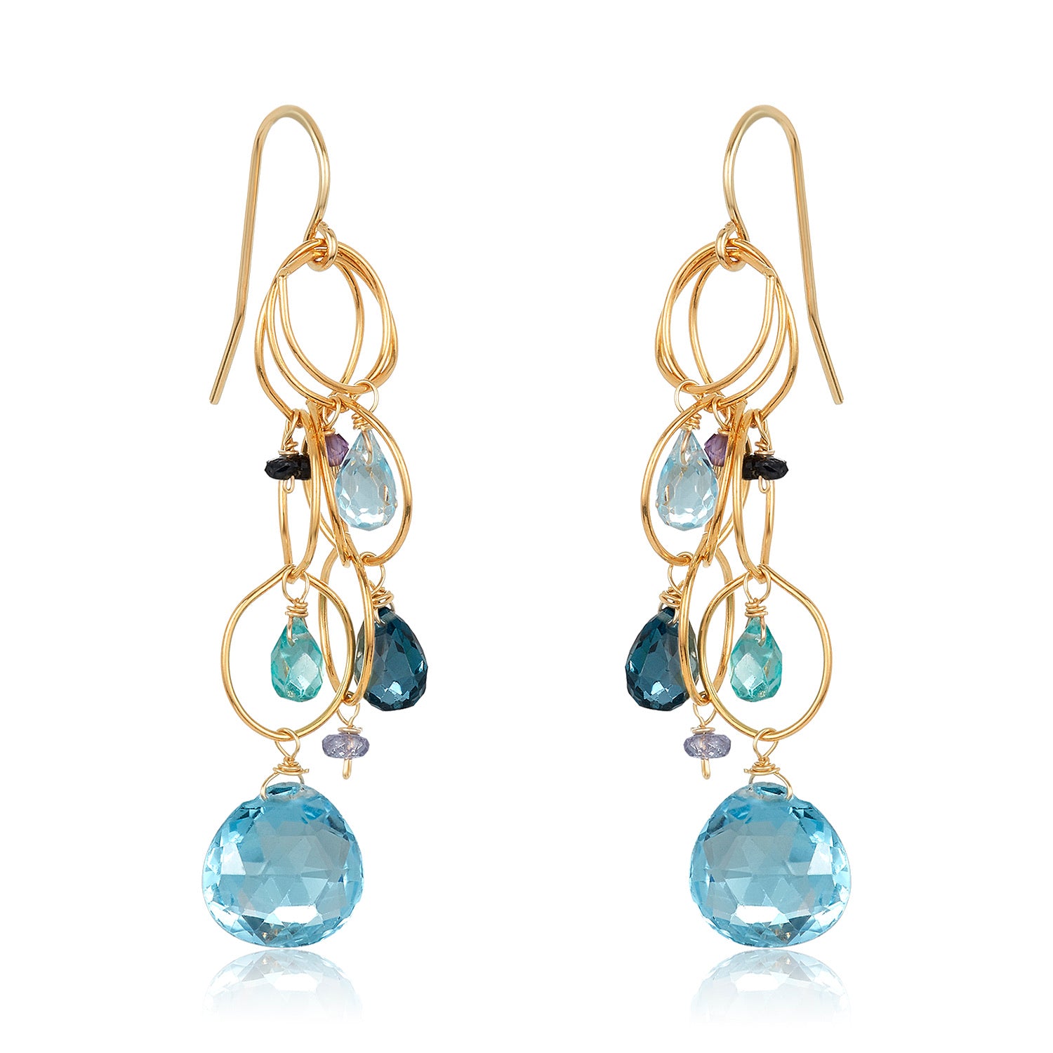 Tranquility Earrings - Blue