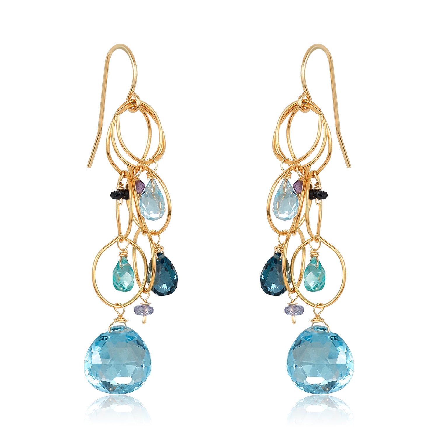 Tranquility Earrings - Sky Blue