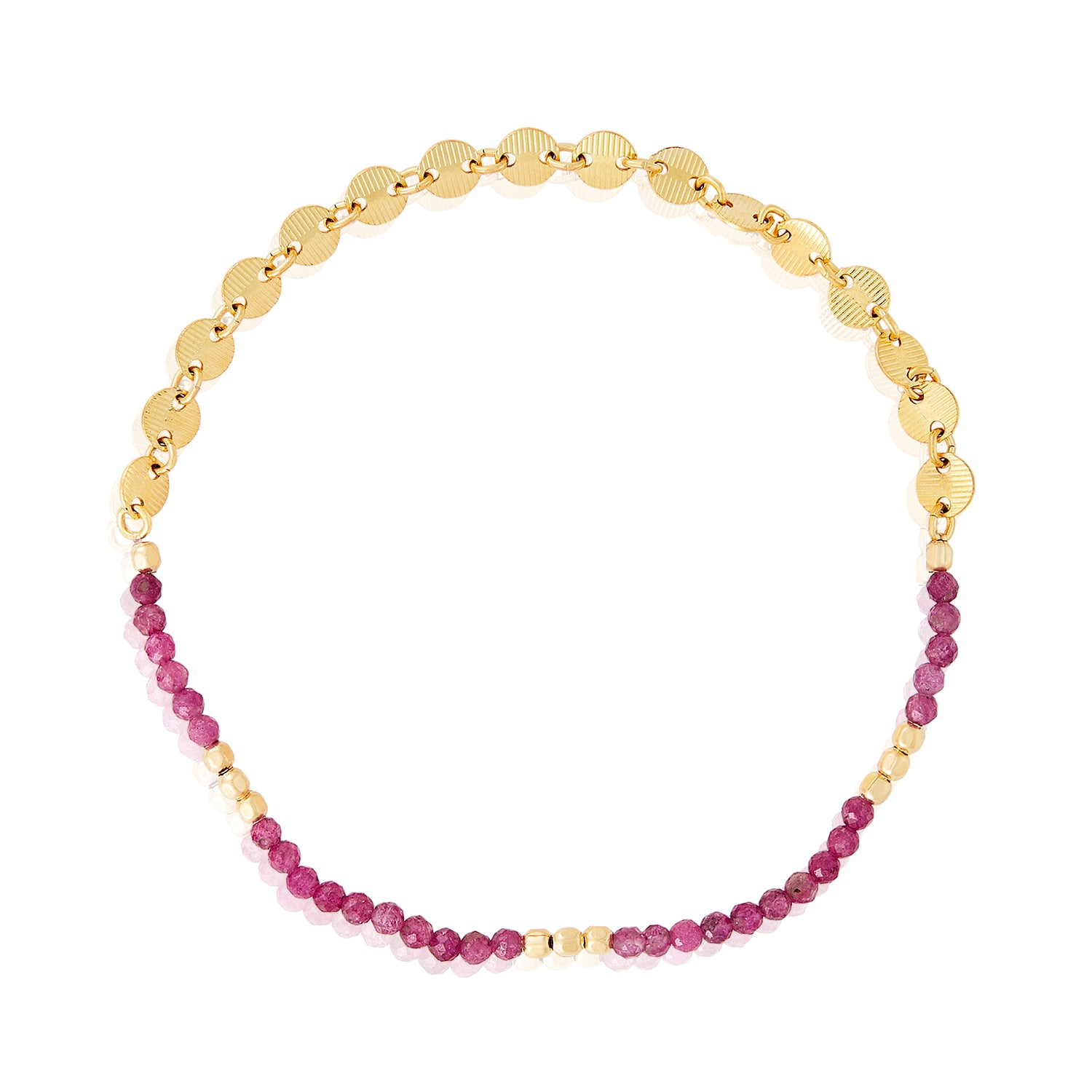 Ruby Stretchy Bracelet