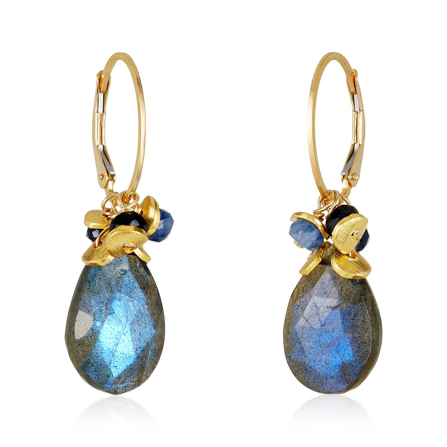 Earrings Of Lakshmi-Labradorite