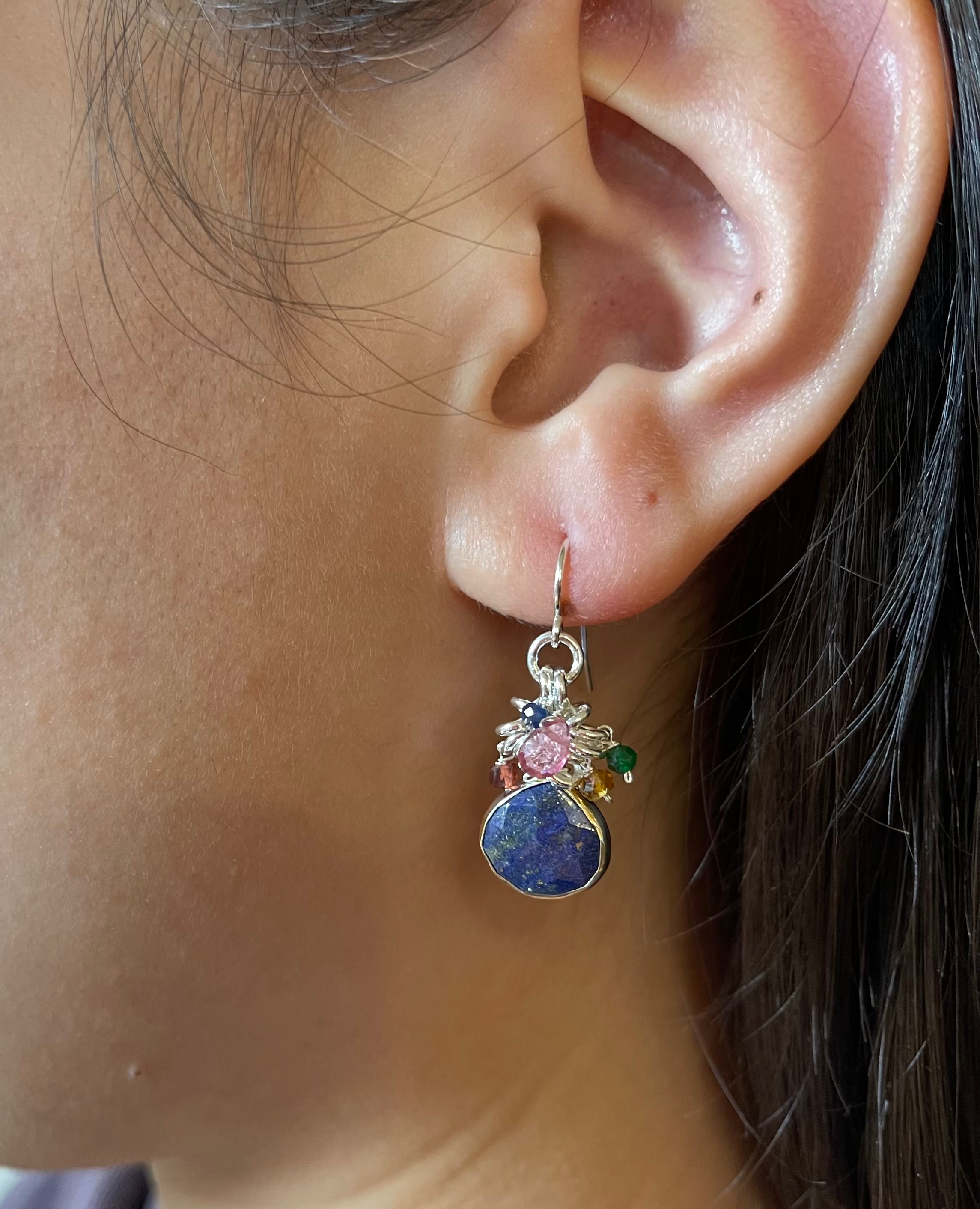Lina Lapis Earrings