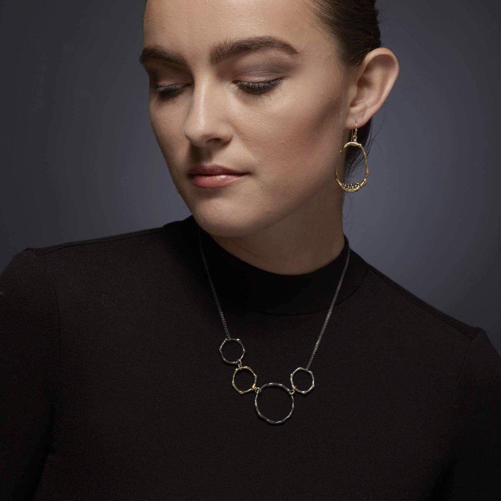 Modern Bamboo Necklace