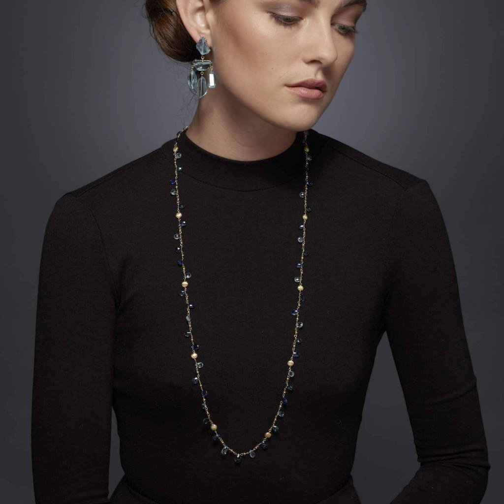 San Francisco Hearts Long Necklace