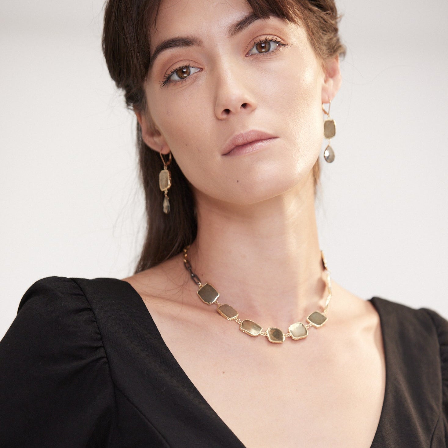 Links of Pyrite Necklace