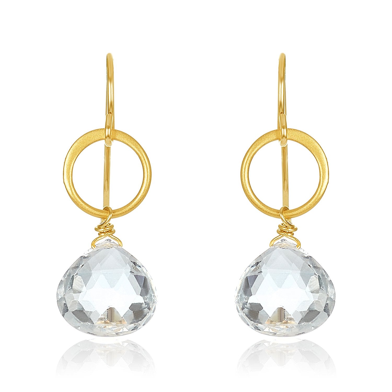 Blue Moon Gem Earrings