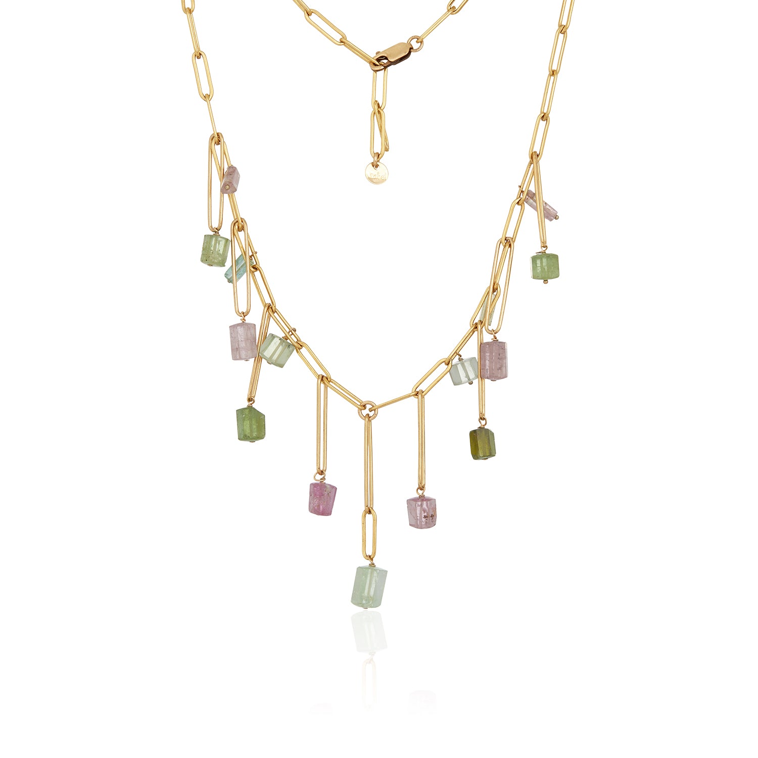 Tourmaline Dangle Necklace