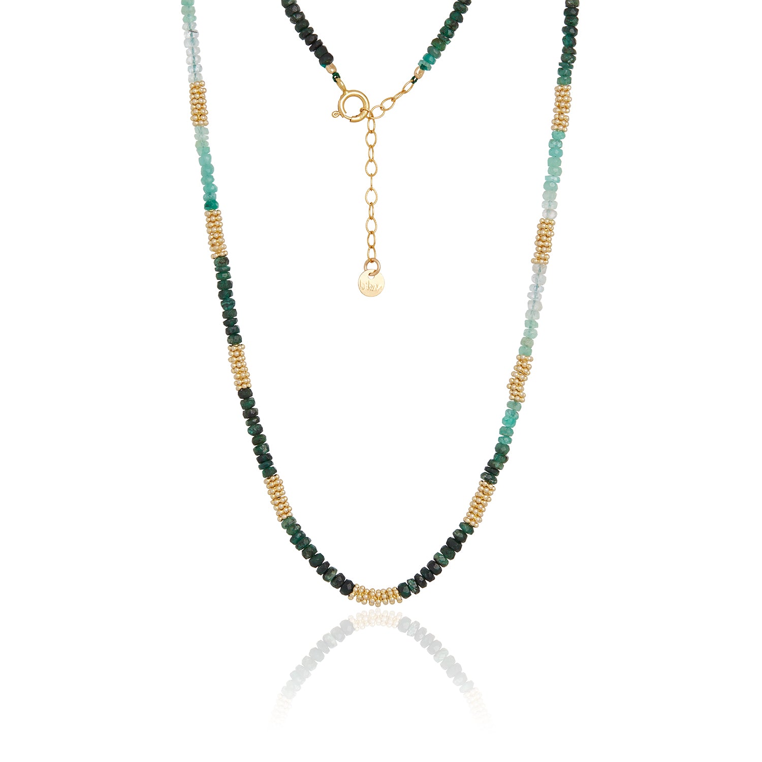 Ombre Emerald Choker