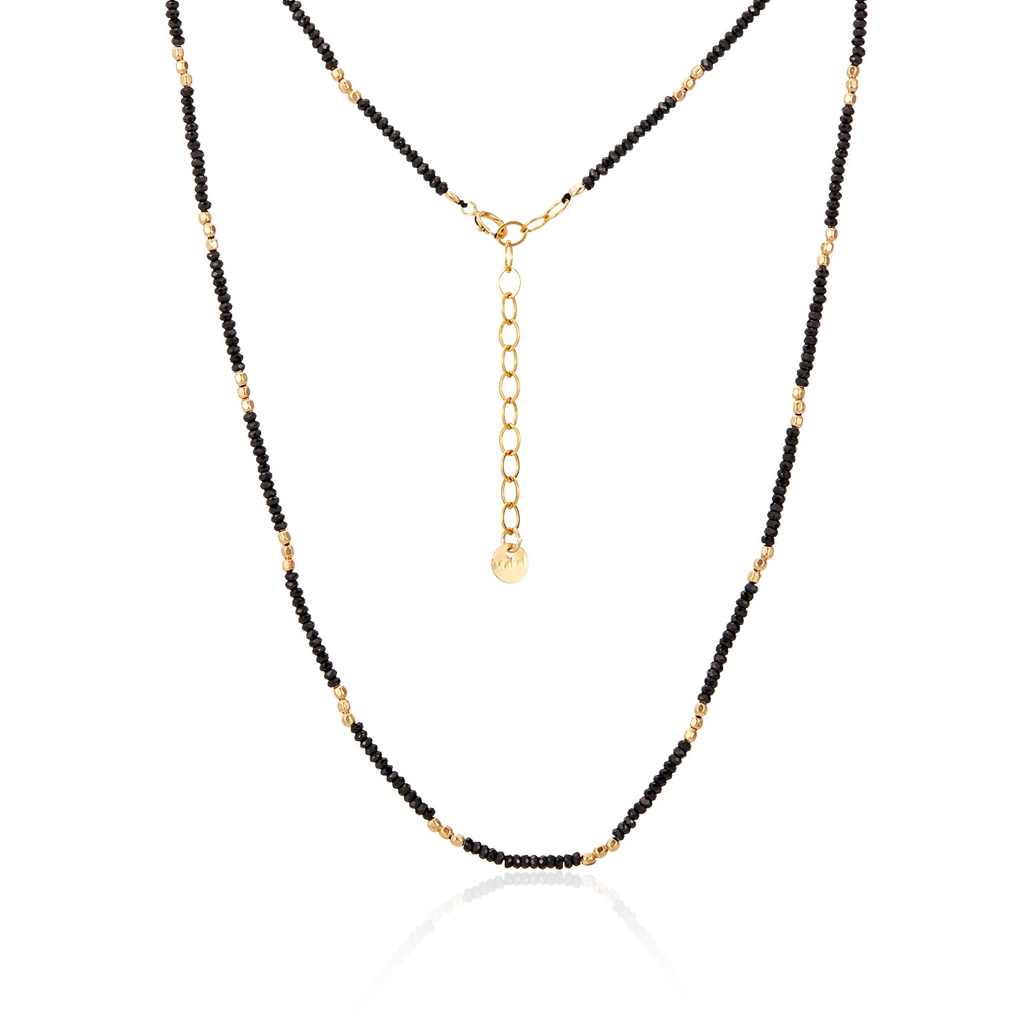 Little Black Spinel Necklace