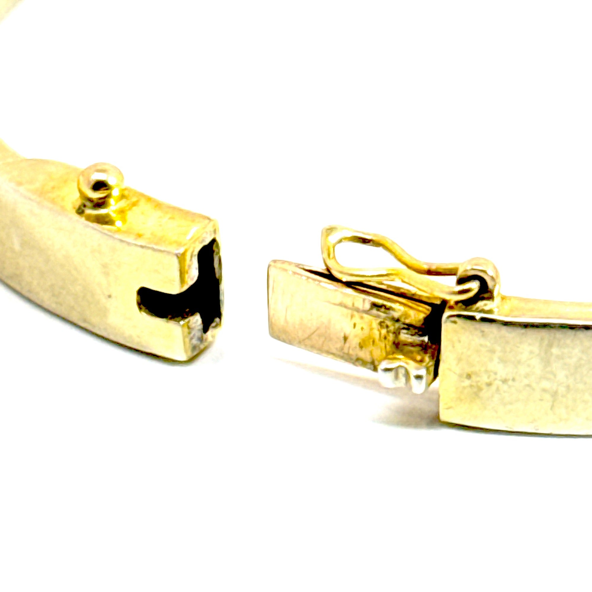 Diamonds Gold Bangle