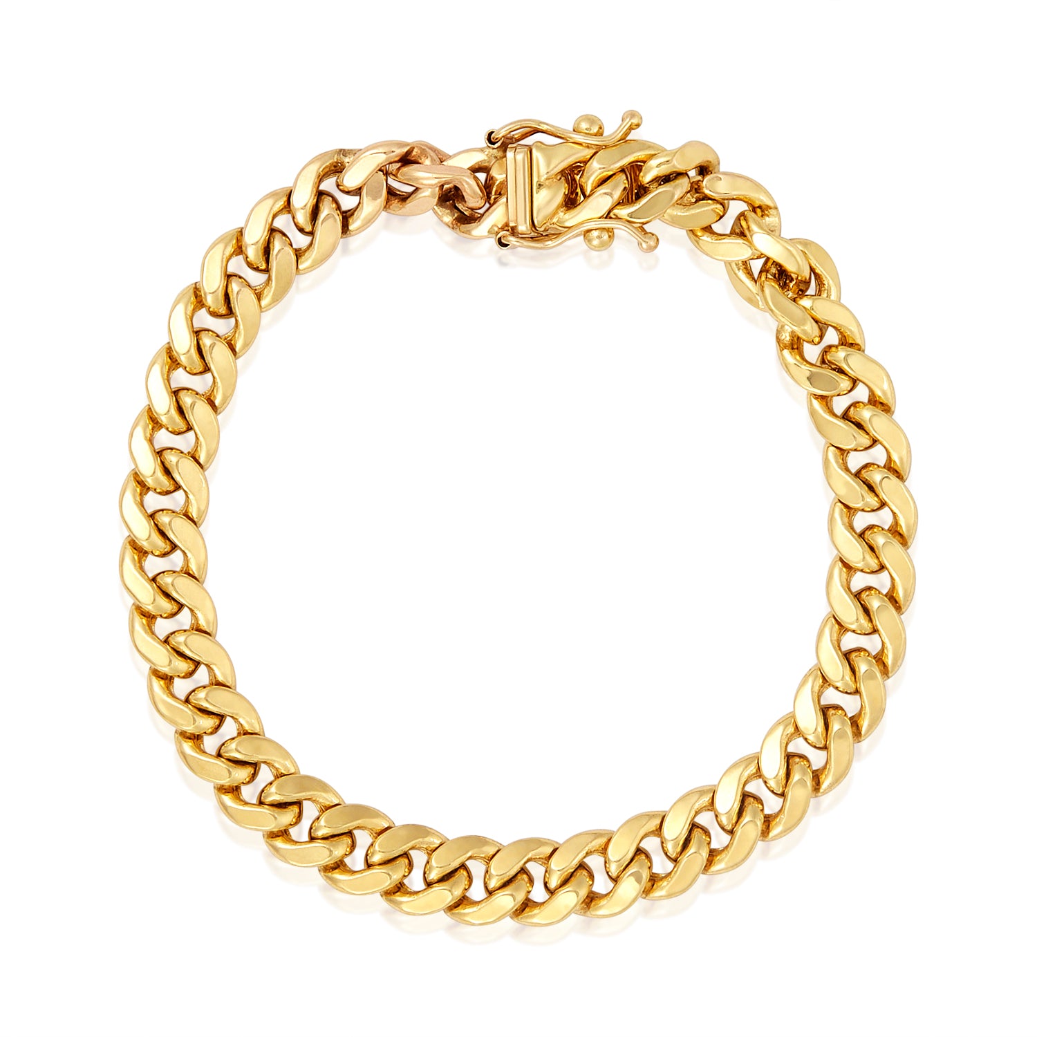 Cuban Gold Bracelet in 14k