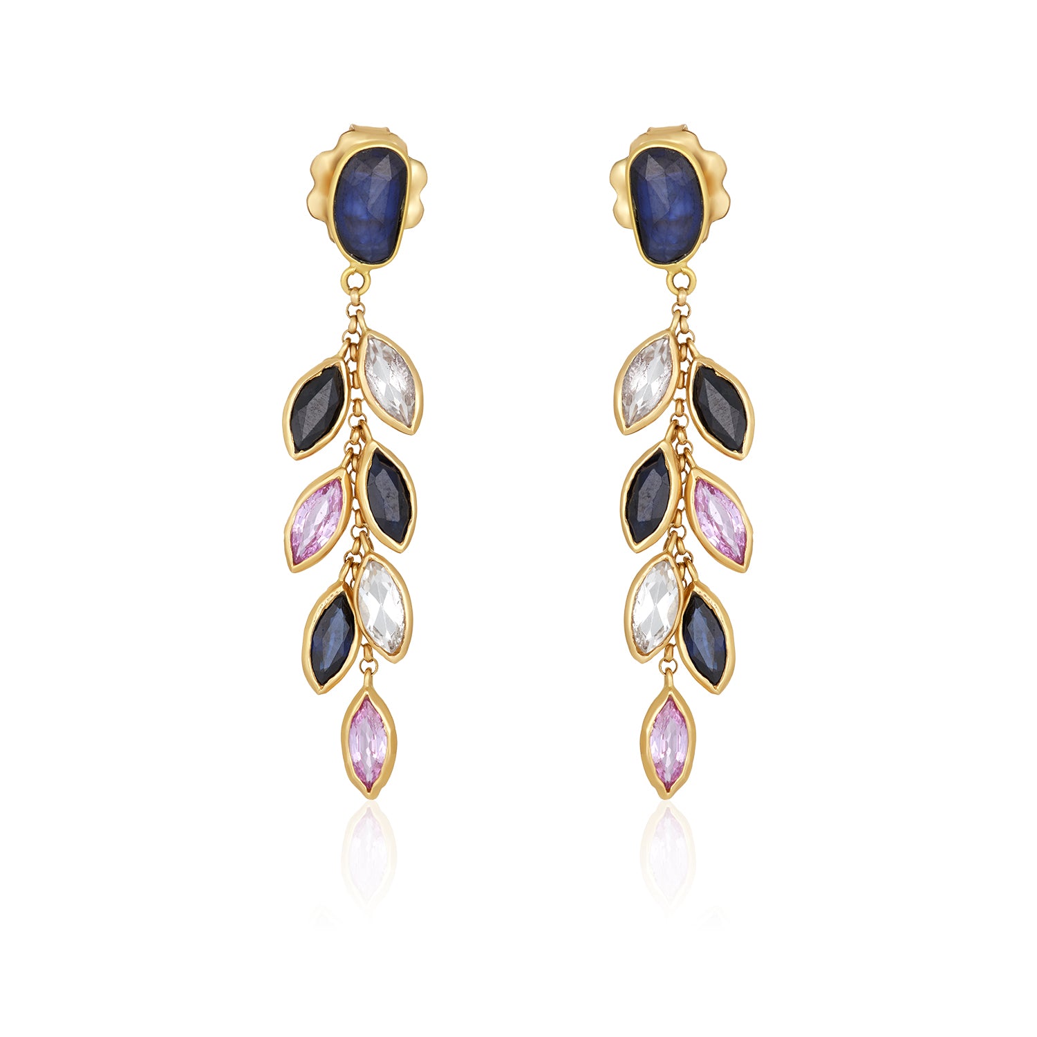 Waterfall Sapphire Earrings