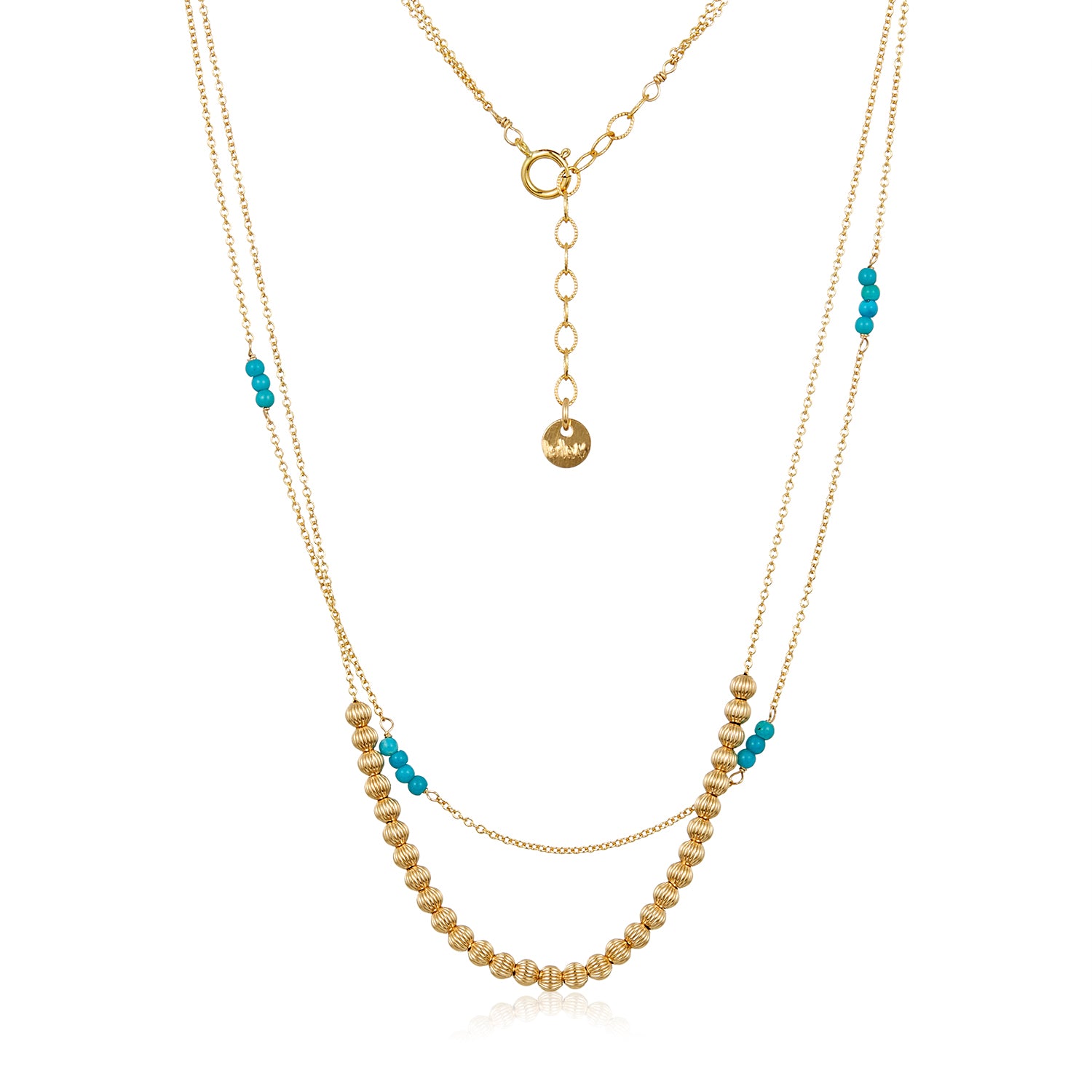 Ornament Turquoise Necklace