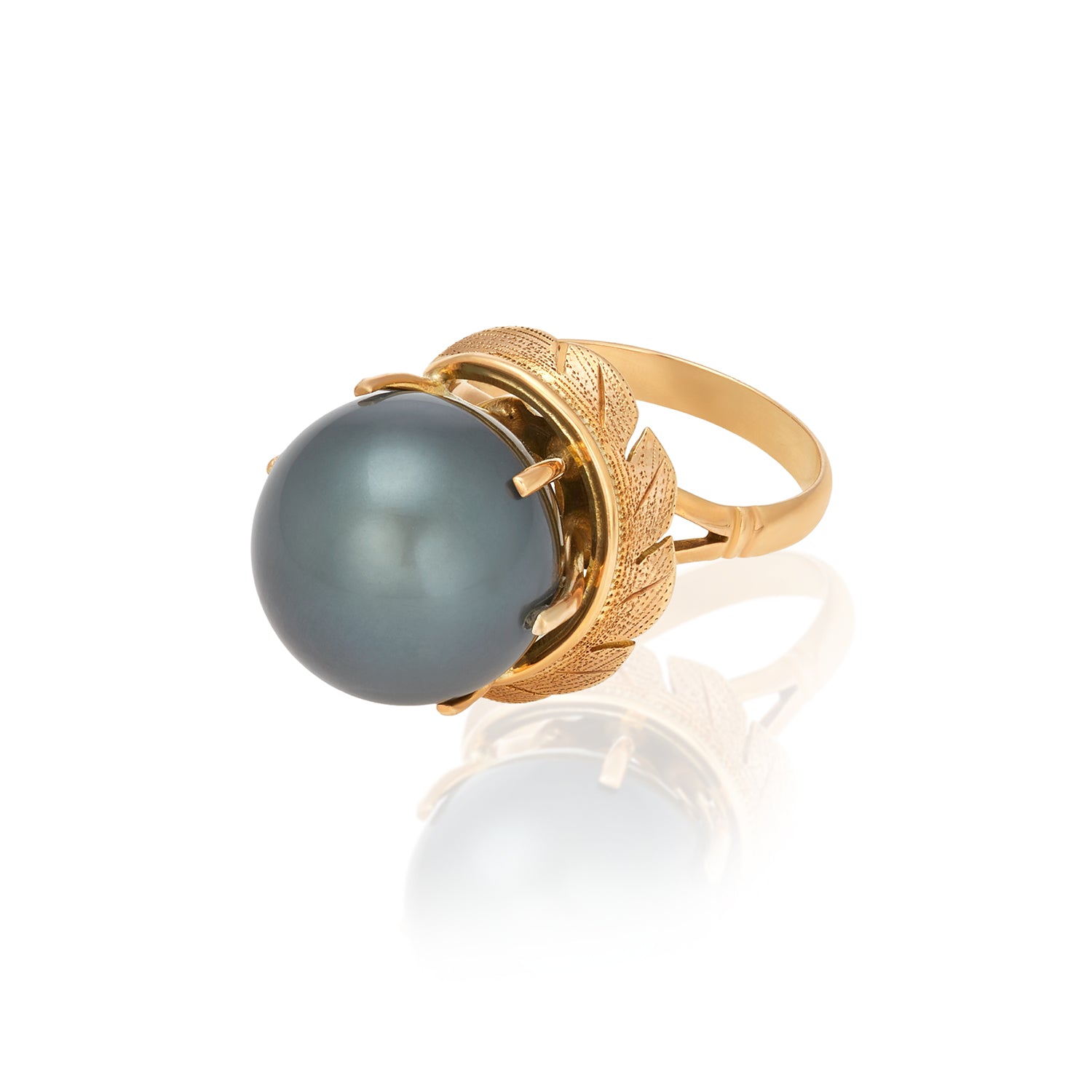 Royal Tahitian Pearl Ring-14k
