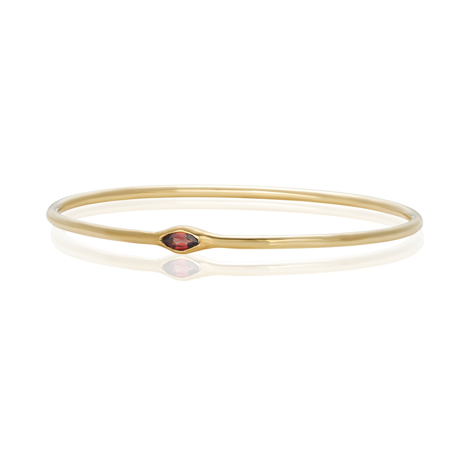 Jodi Peekaboo Marquise Gem Bangle-14k