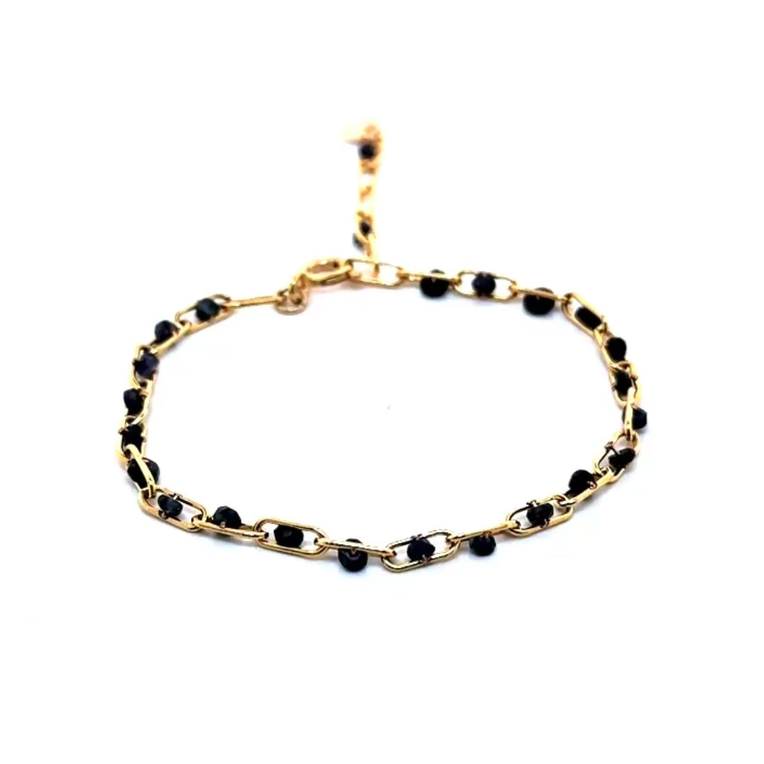 Little Gem Paperclip Bracelet