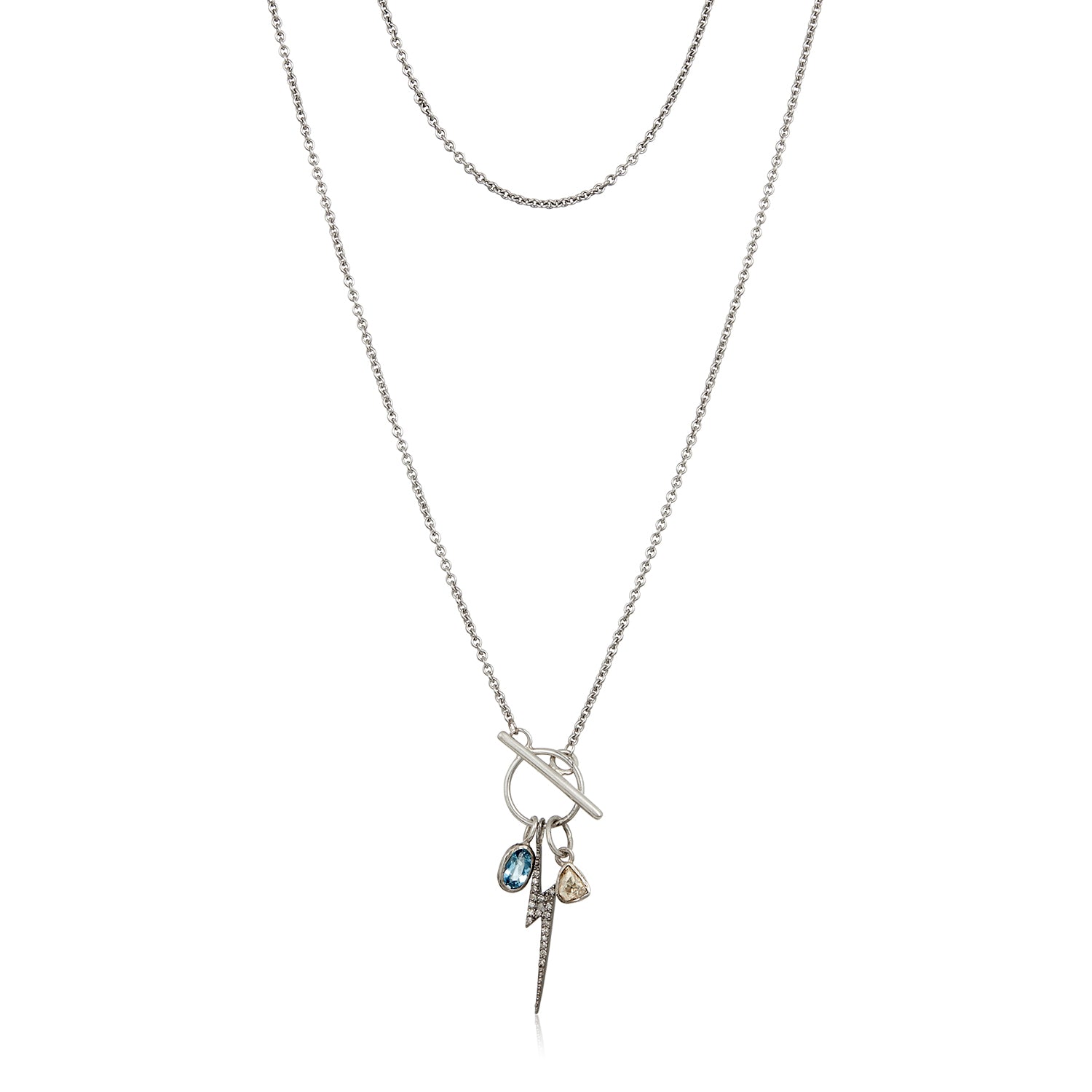 Lightning Bolt Charm Necklace