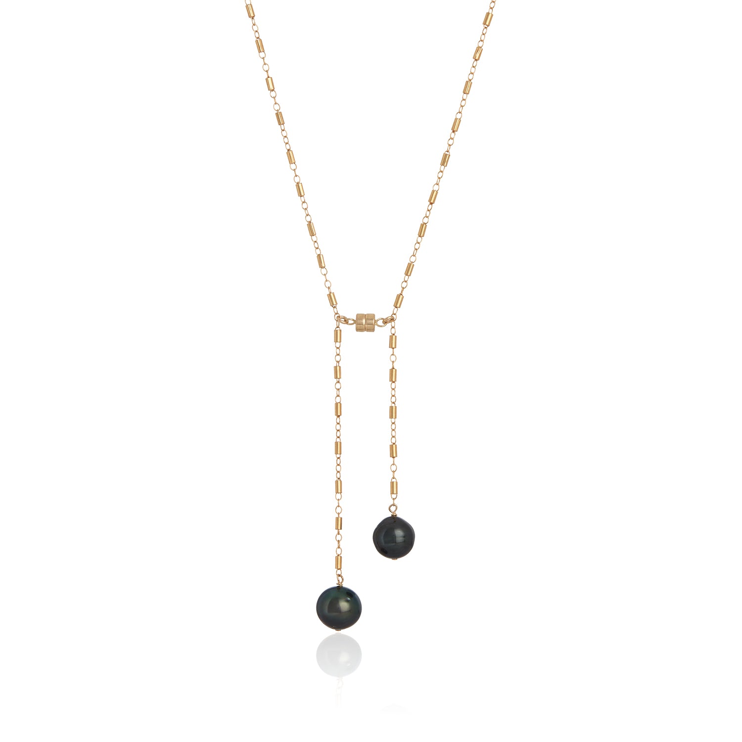 Butter Mint Tahitian Pearl Necklace