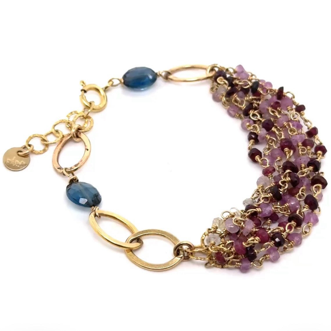 Multi-Strand Bracelet-Ruby