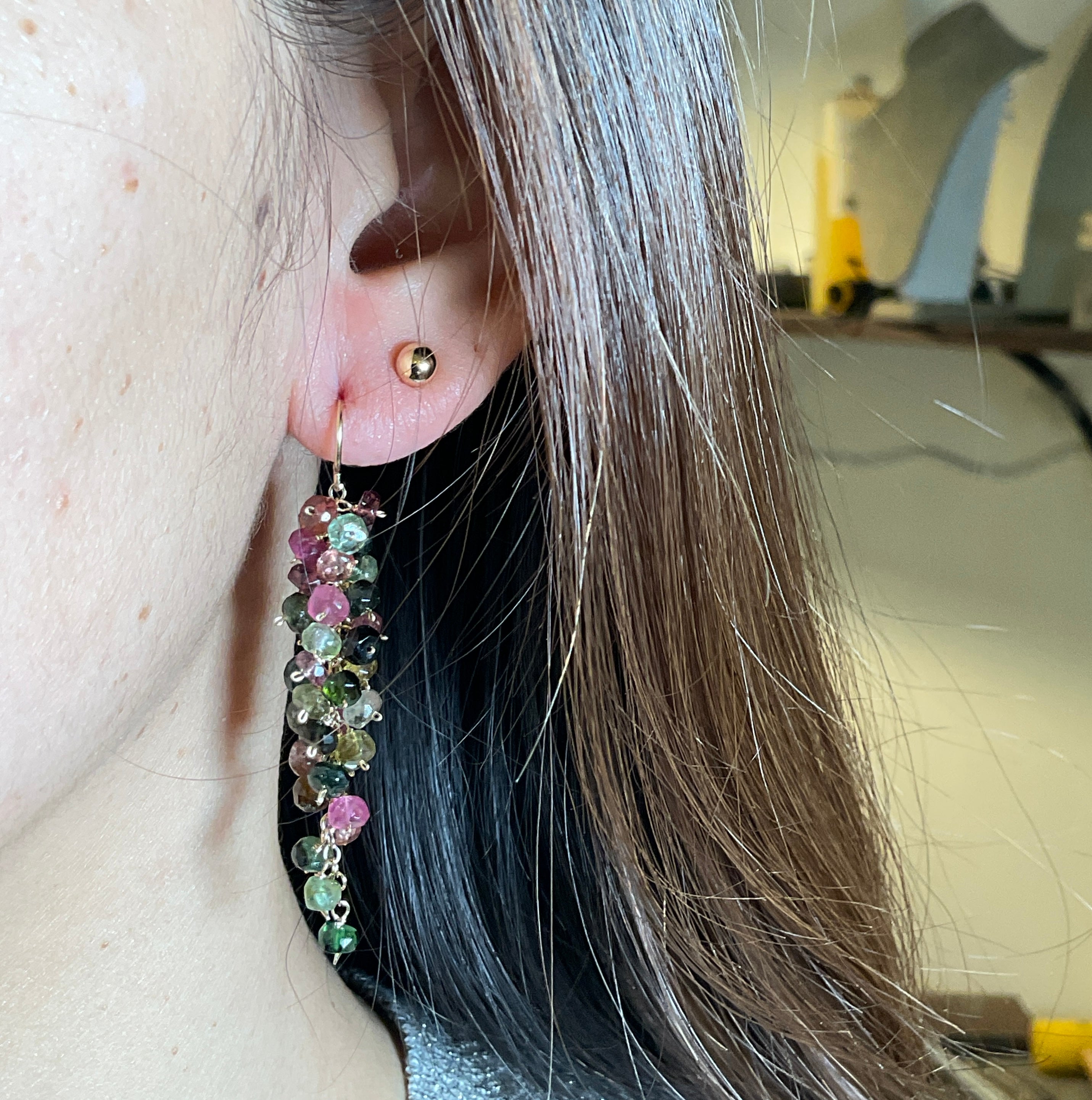 Rainbow Pinot Gris Earrings