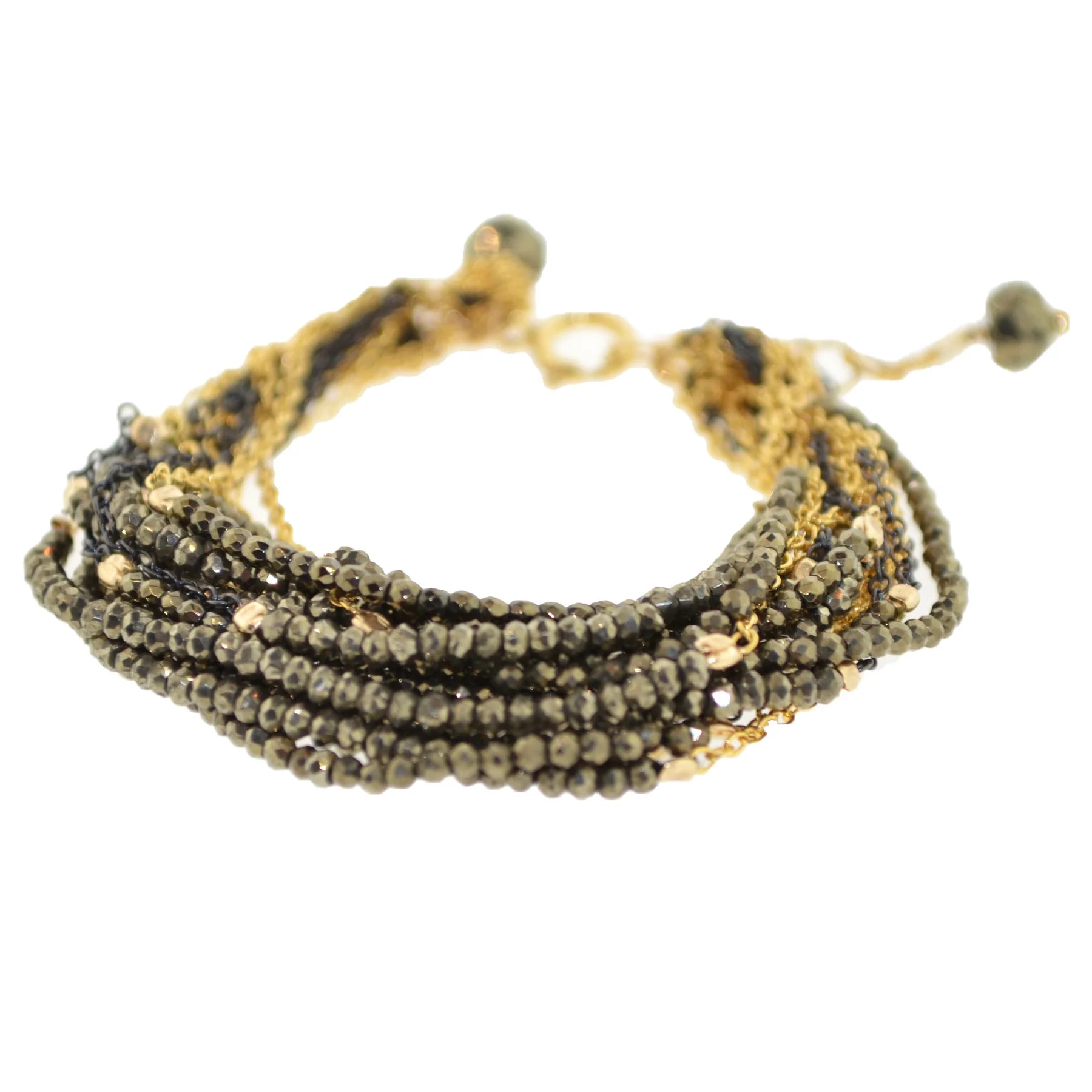 Golden Dolores Pyrite Bracelet