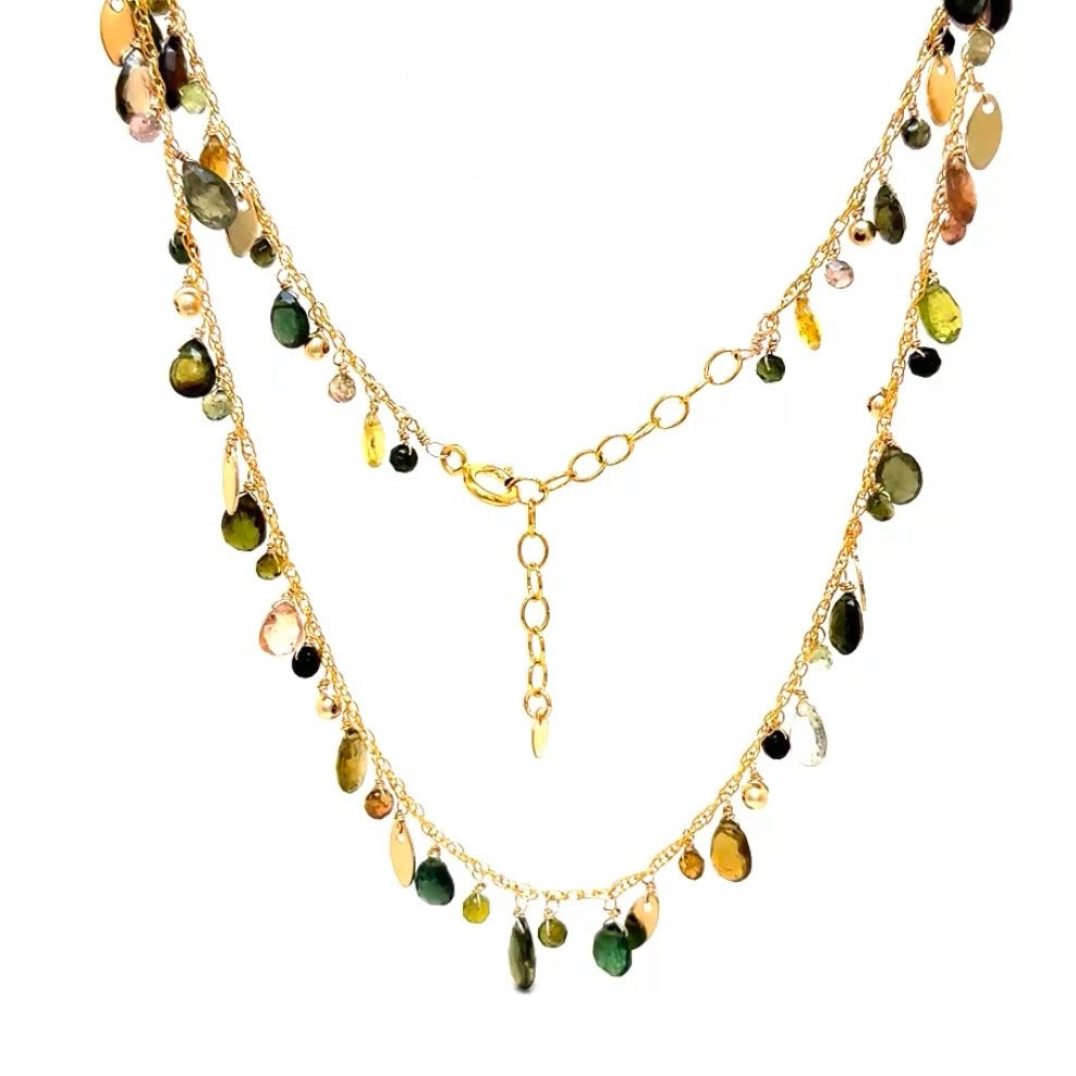 Leaf & Petal Necklace I