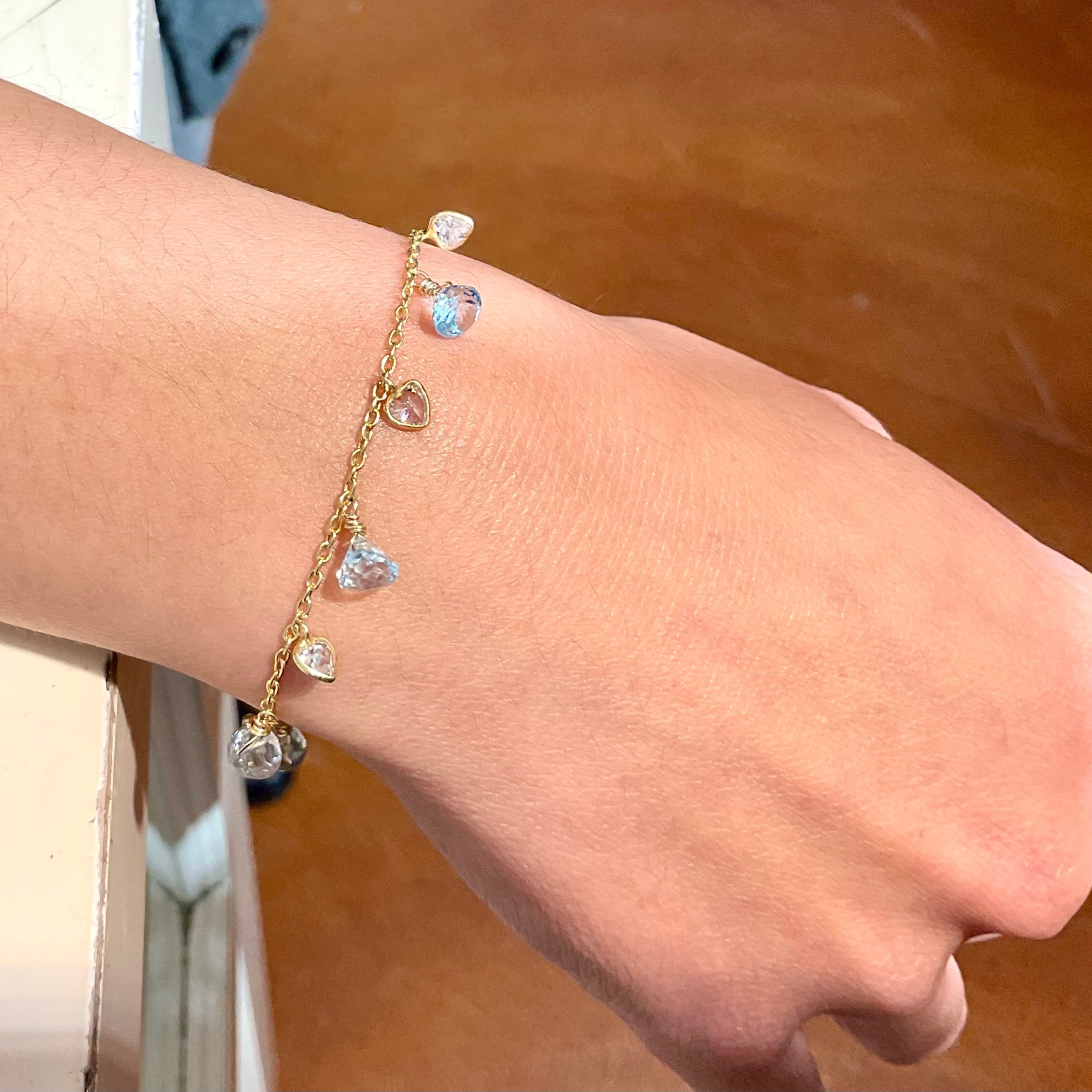 Heart Shape CZ Bracelet