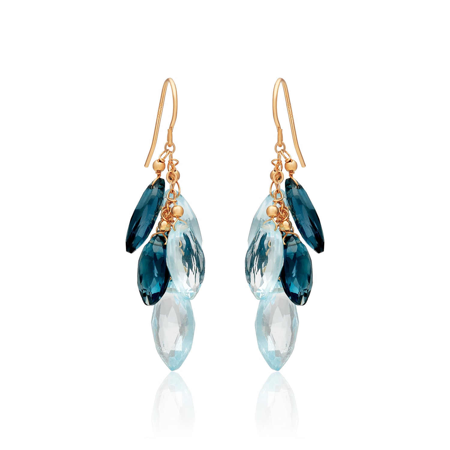 Flo Marquise Gem Earrings