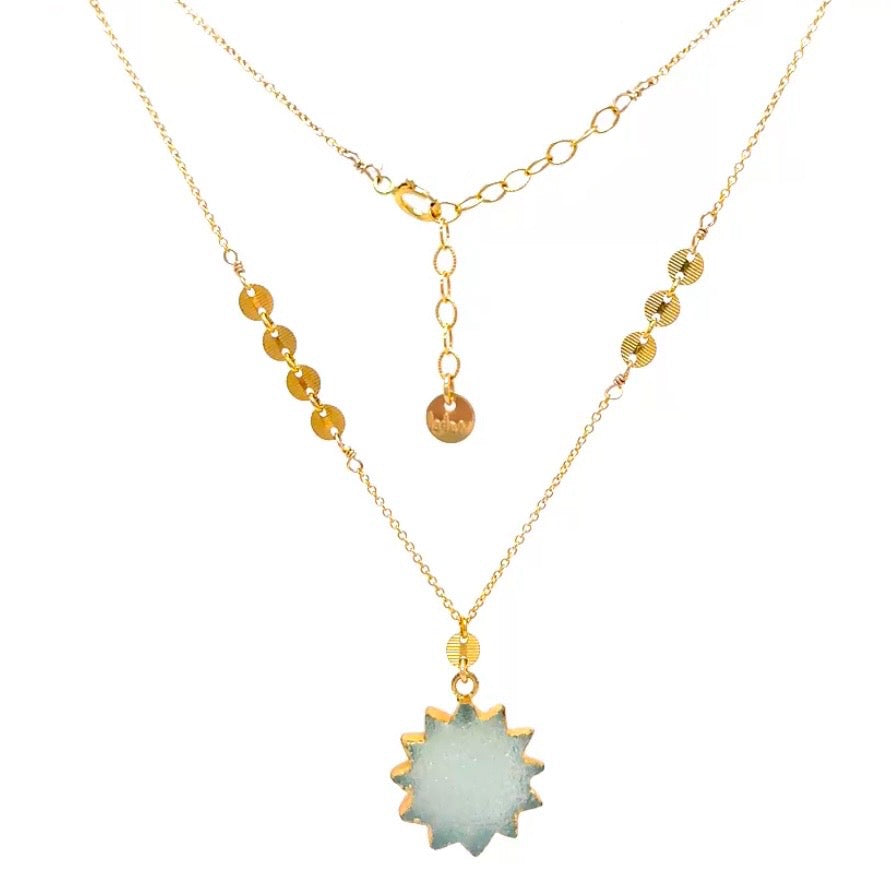 Glory Coin Charm Necklace