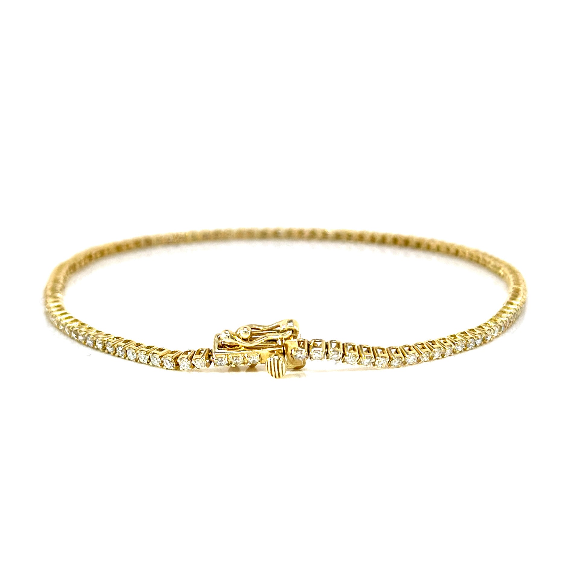 Diamond Tennis Bracelet-14k