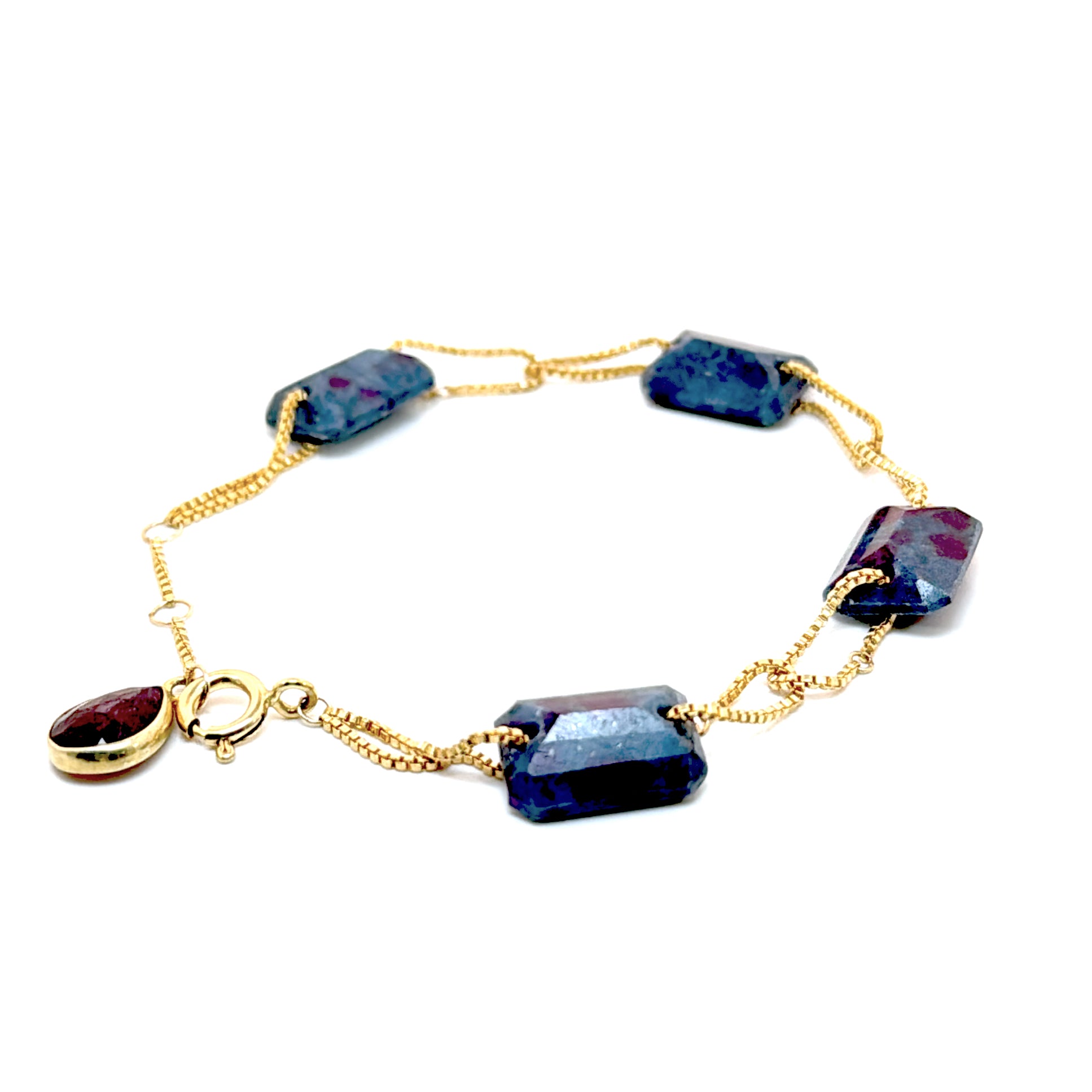 Avery Ruby Zoisite Bracelet
