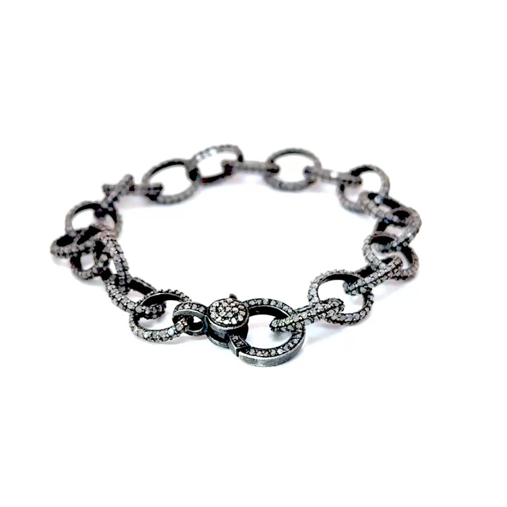 OVAL LINK DIAMOND CHAIN