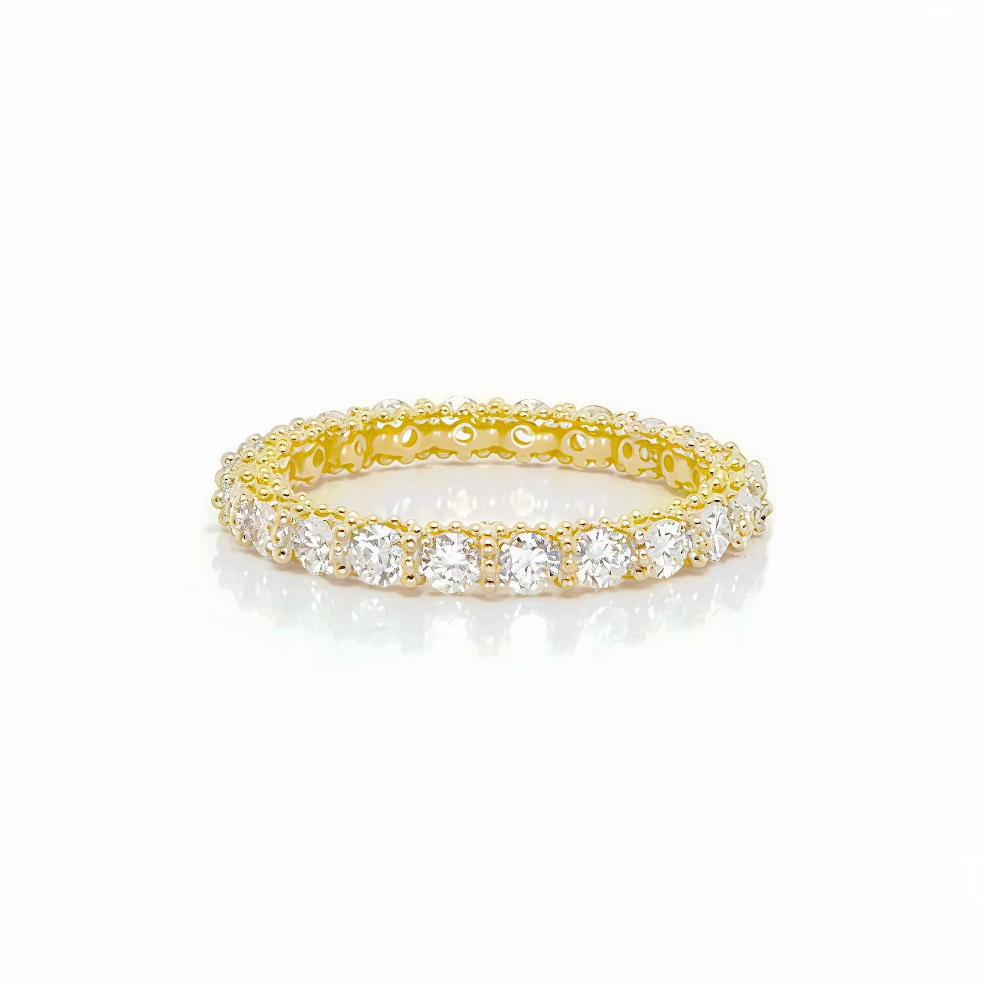 Lab-grown Diamond Eternity Ring In 14k
