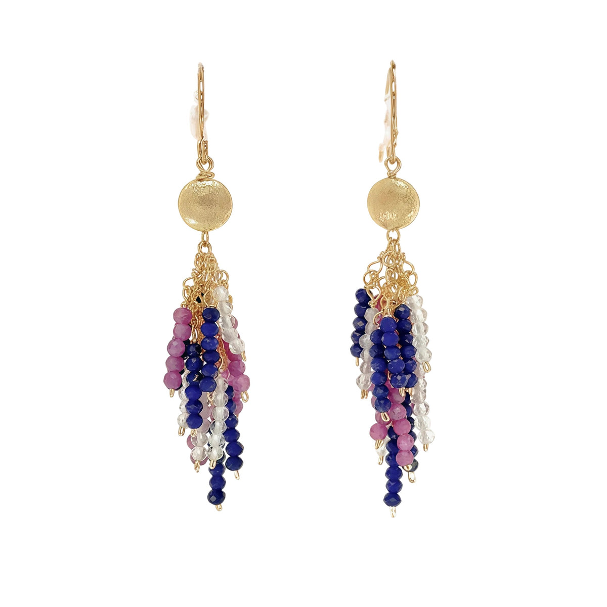 Trio Color America Mini Firecracker Earrings