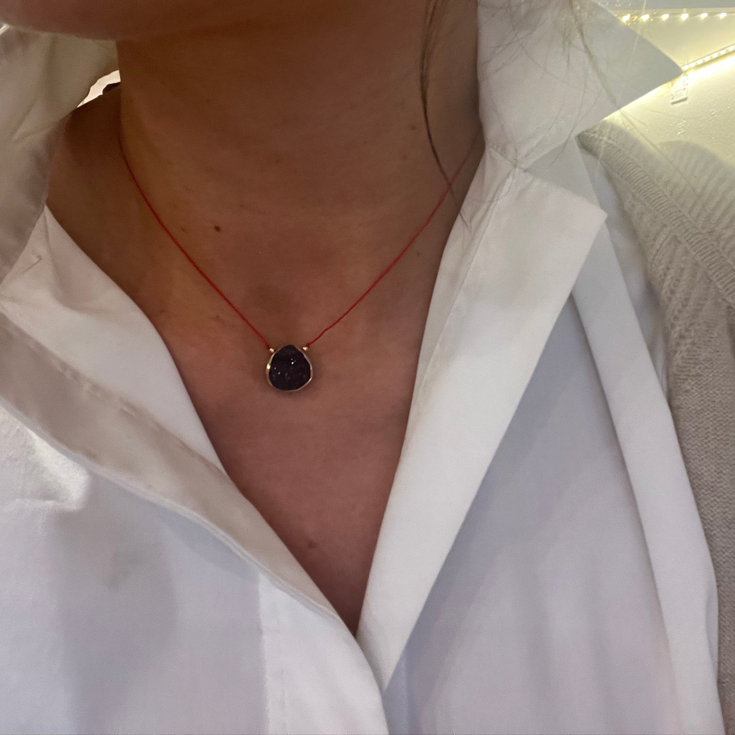 Allie Necklace - Druzy