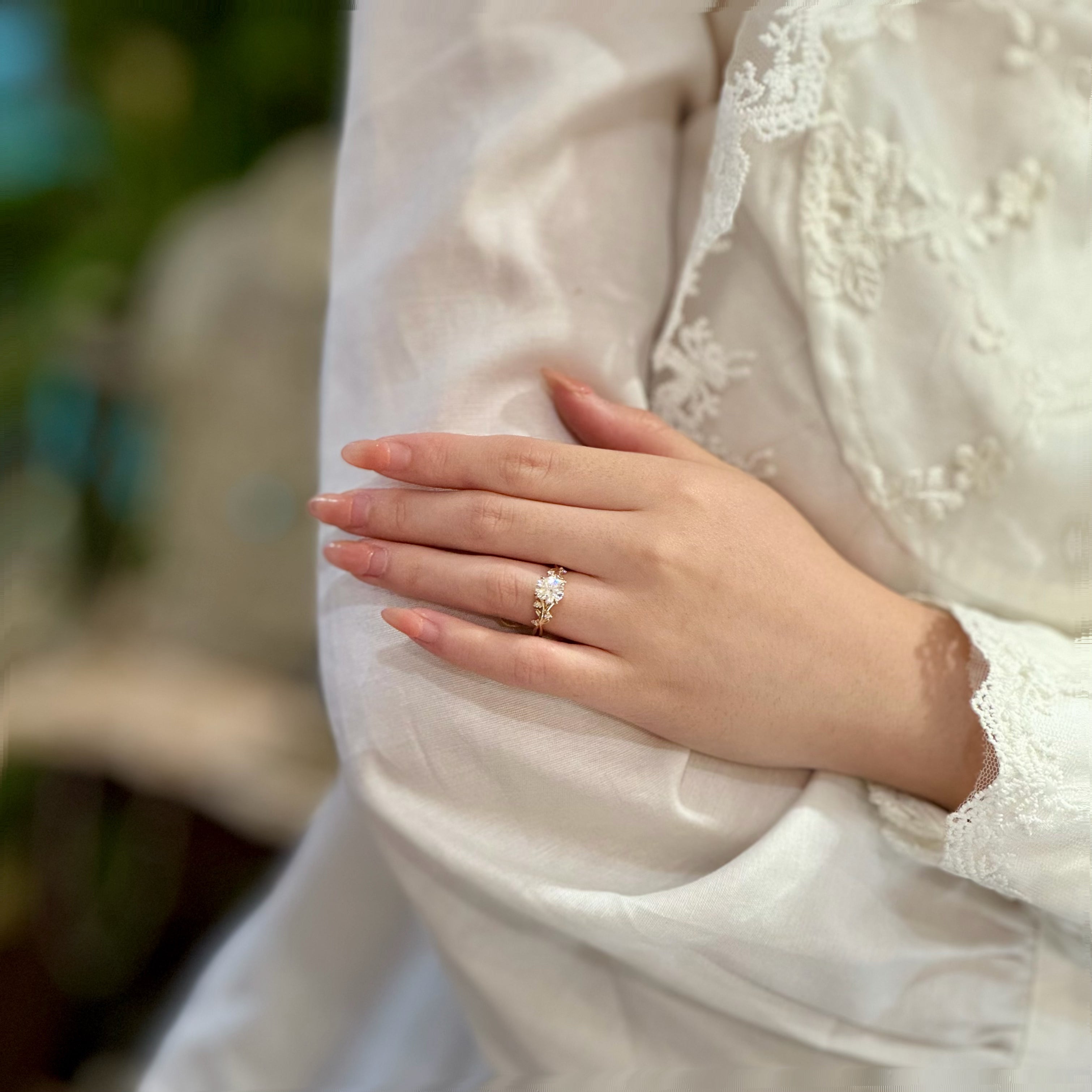 Secret Garden Lab-grown Diamond Ring 14k