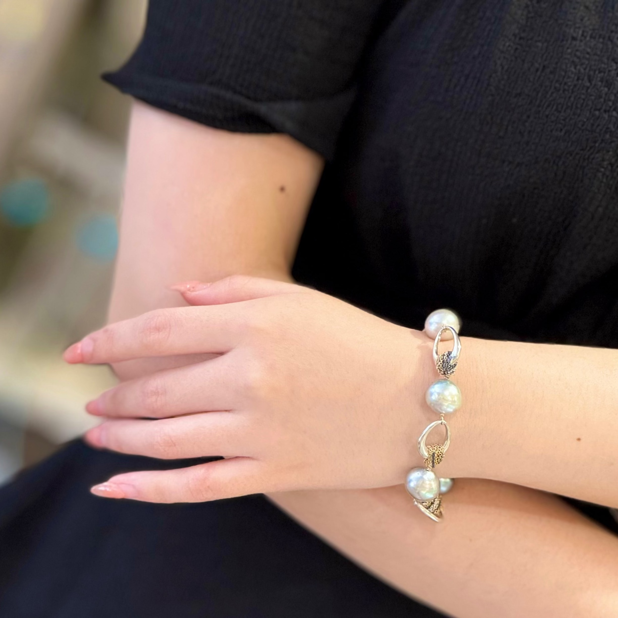 Under The Sea South Sea Pearl Bracelet