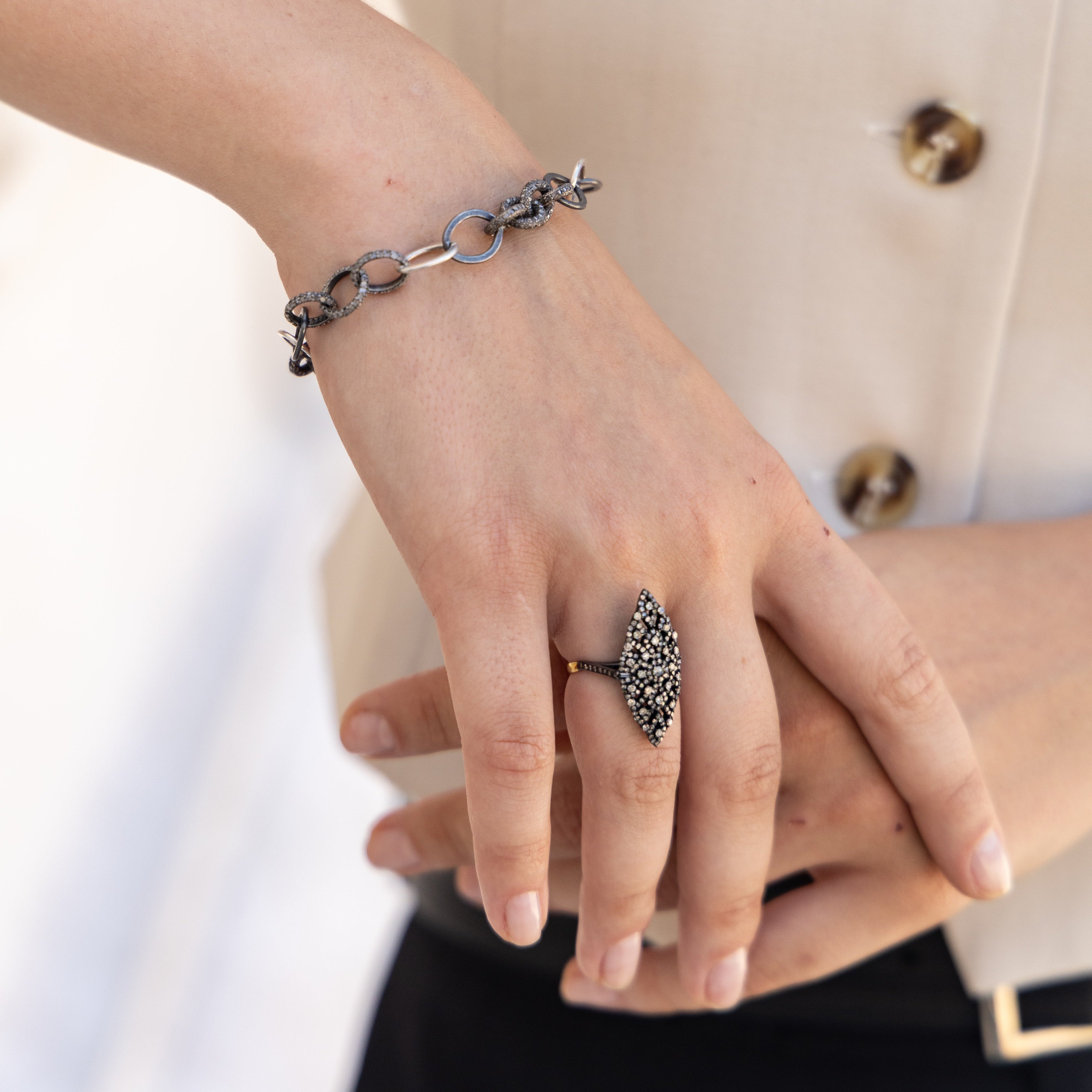 Marquise diamond ring