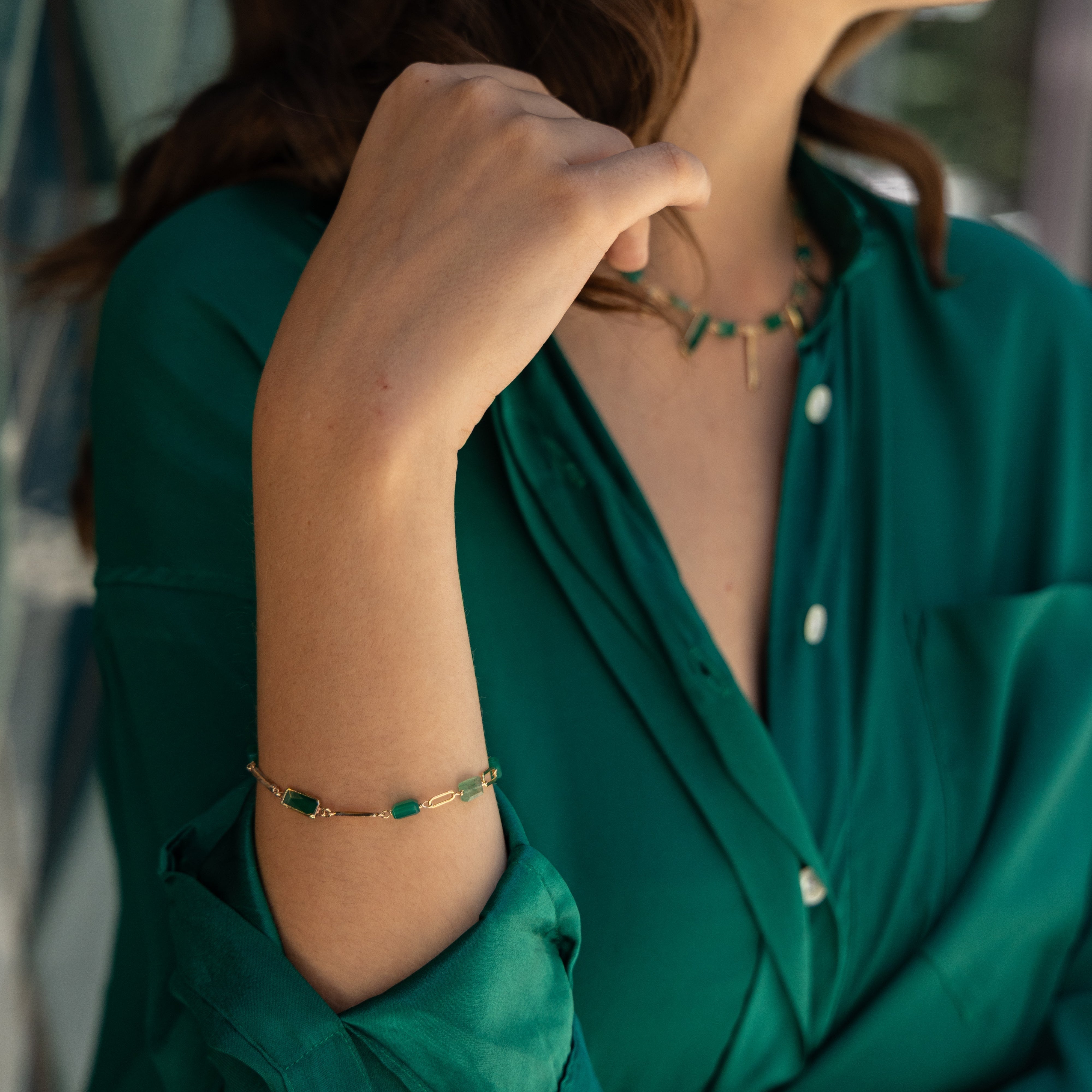 Amy Greenery Bracelet