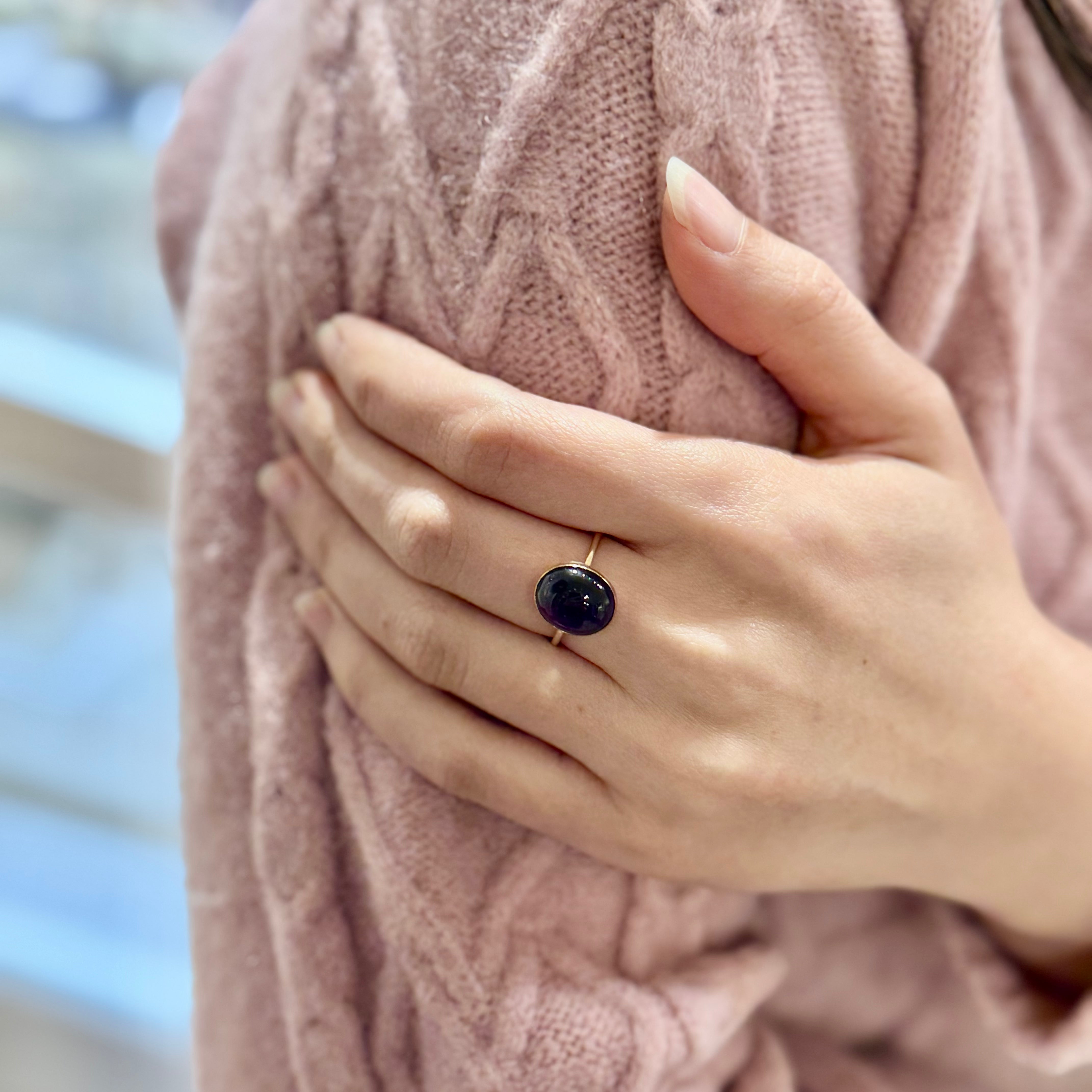 Solo Amethyst Ring