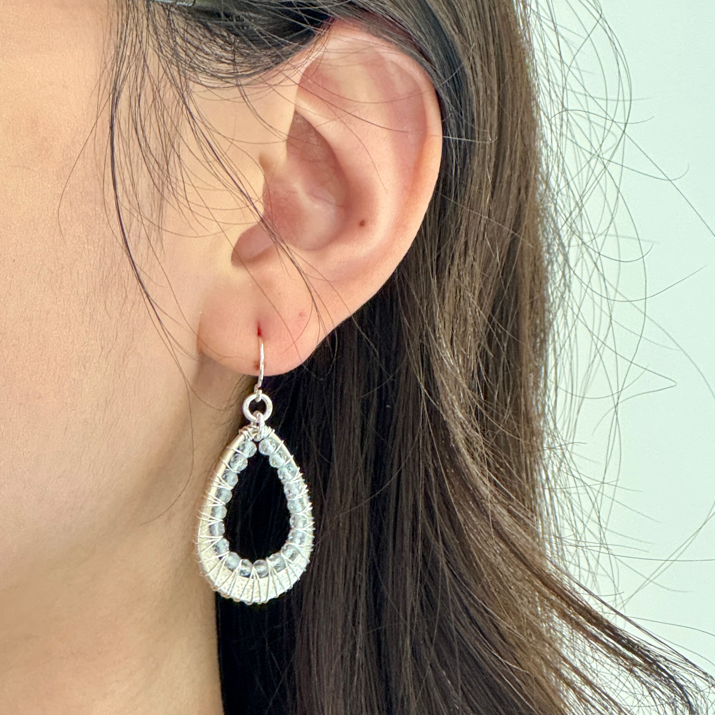 Nopa Earrings - silver