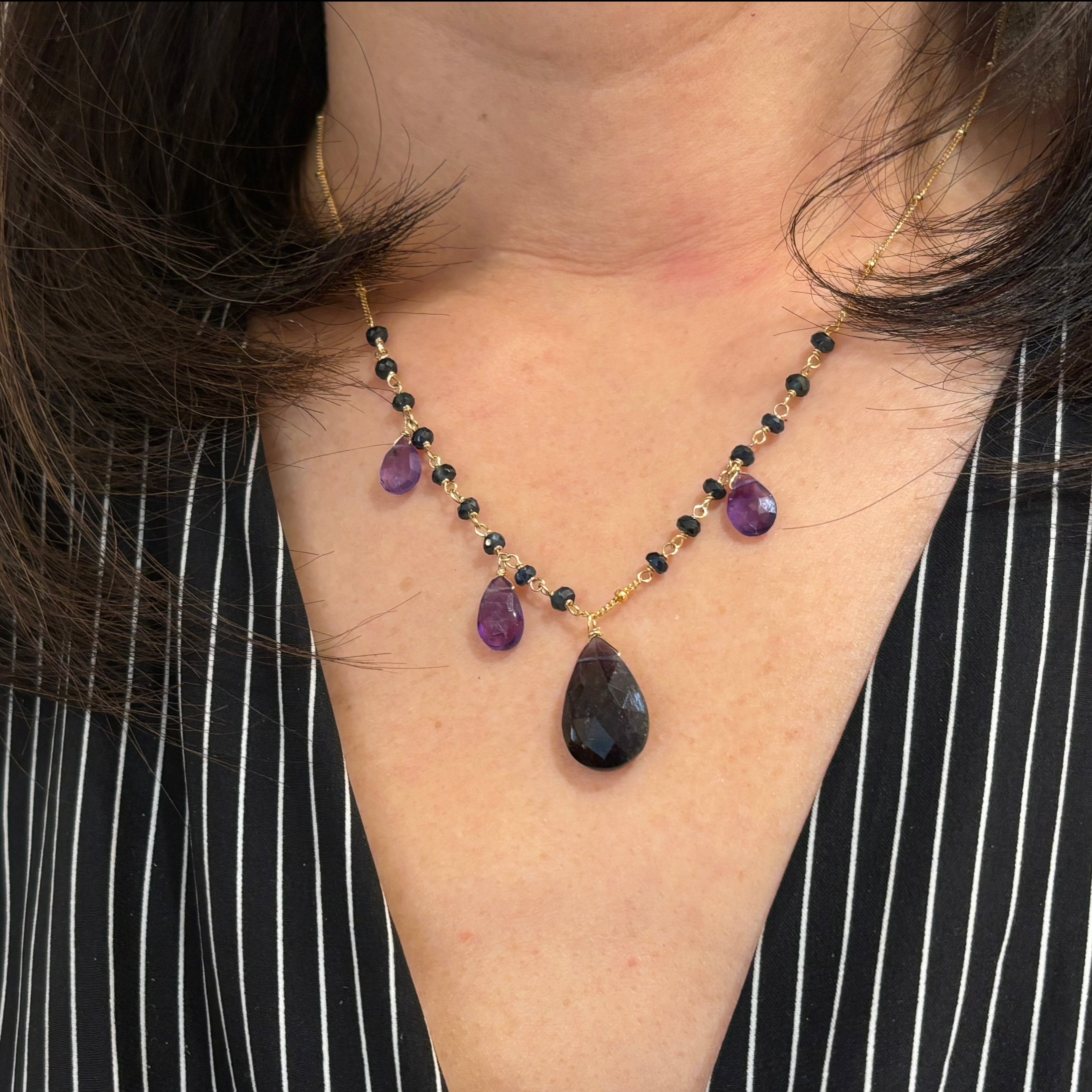 Millie Amethyst Necklace