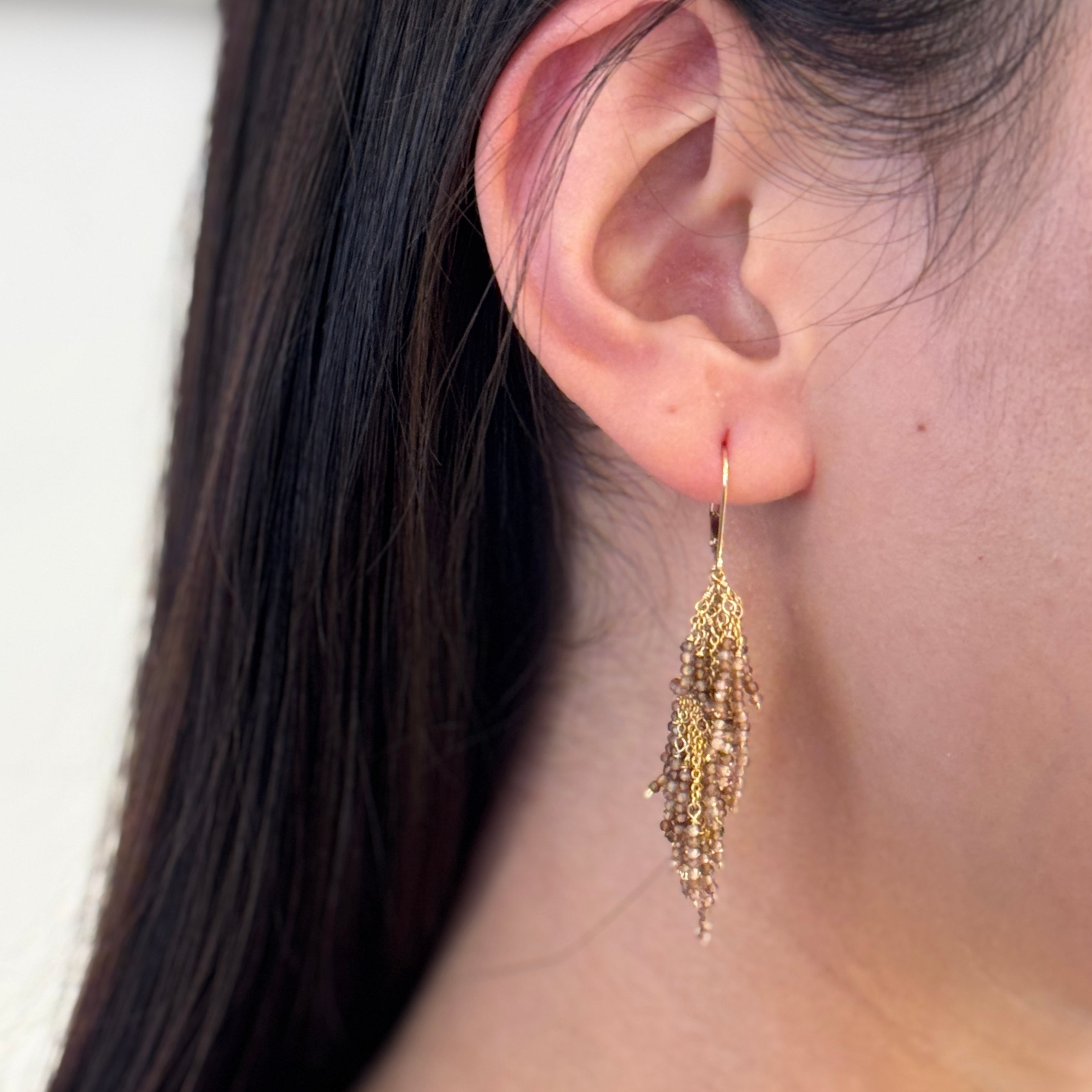Firecracker II Earrings - Andalusite