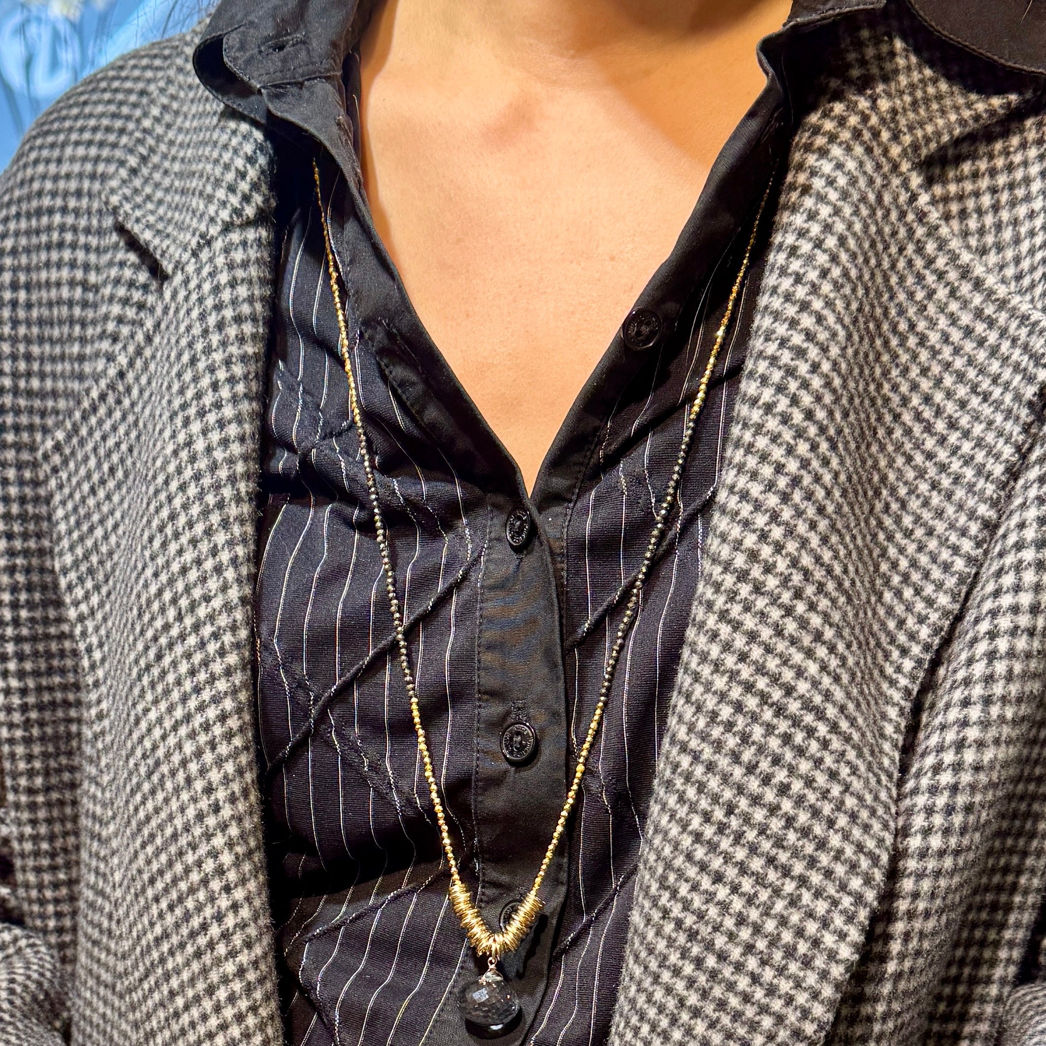 Eden's Green Quartz Apple Necklace