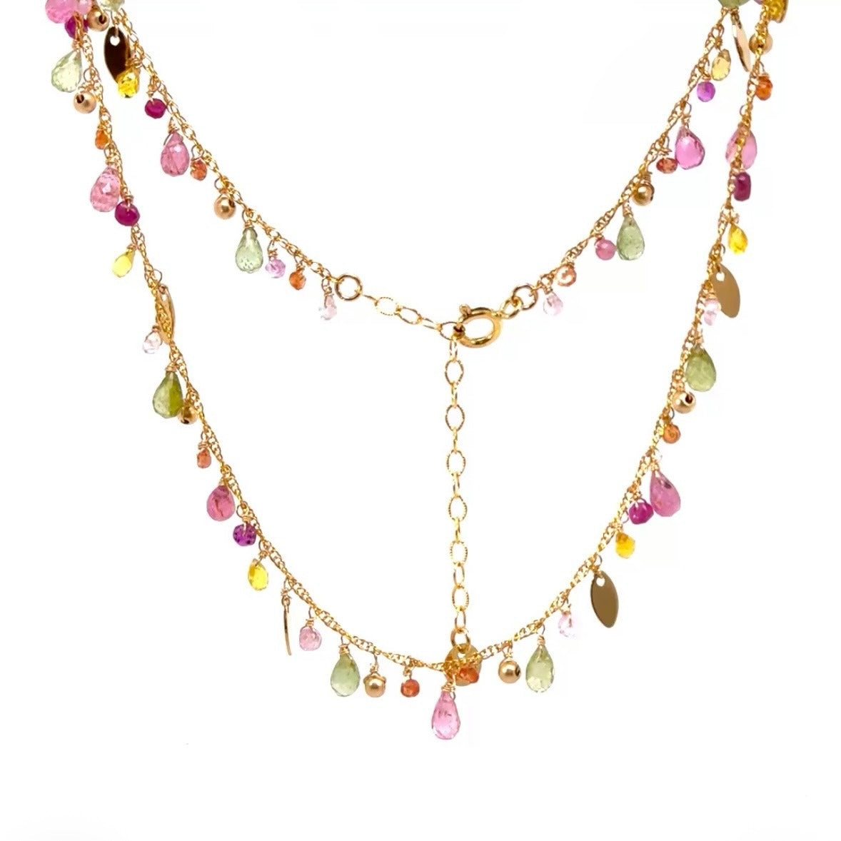 Leaf and Petal Necklace
