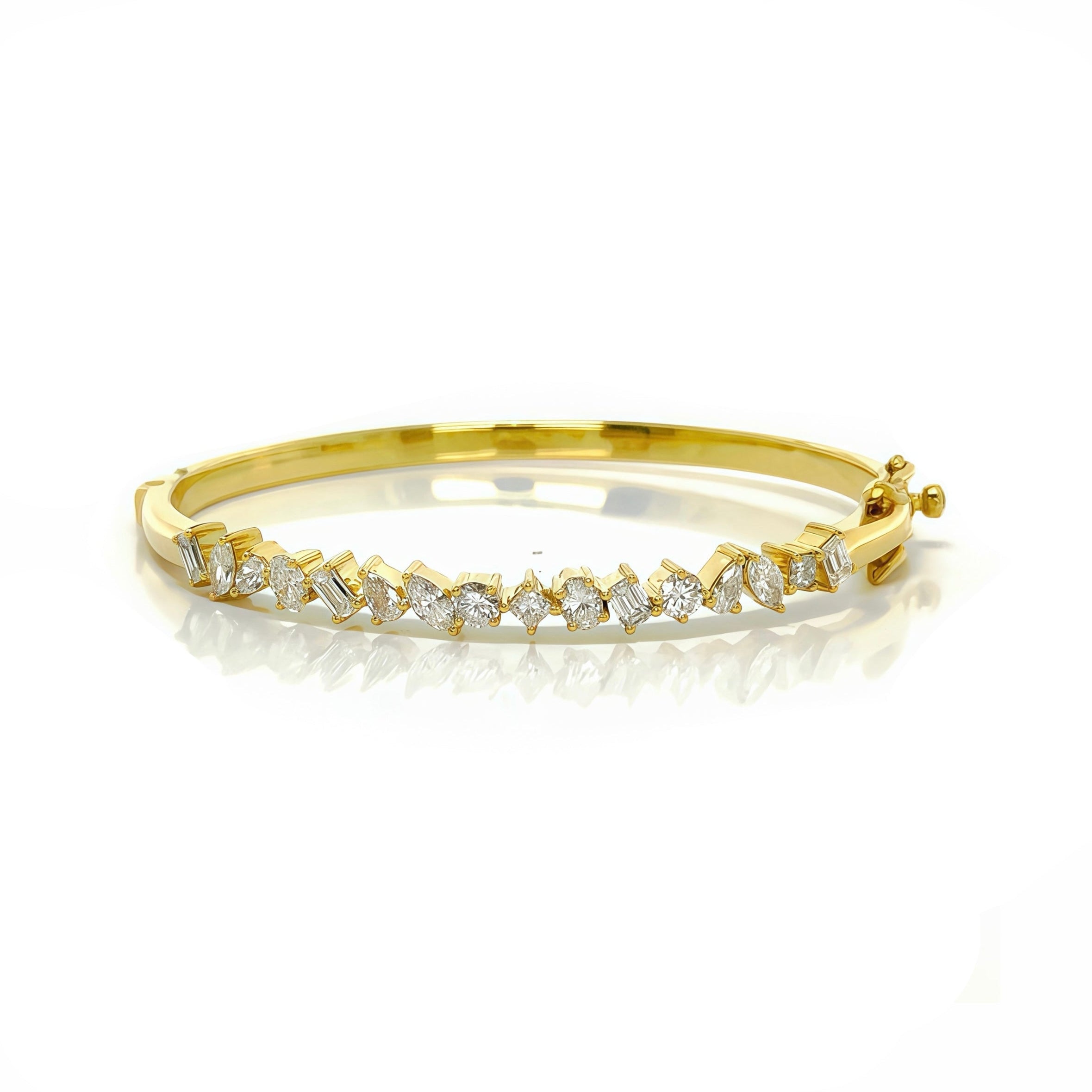 Harvest Diamonds Vermeil Bangle